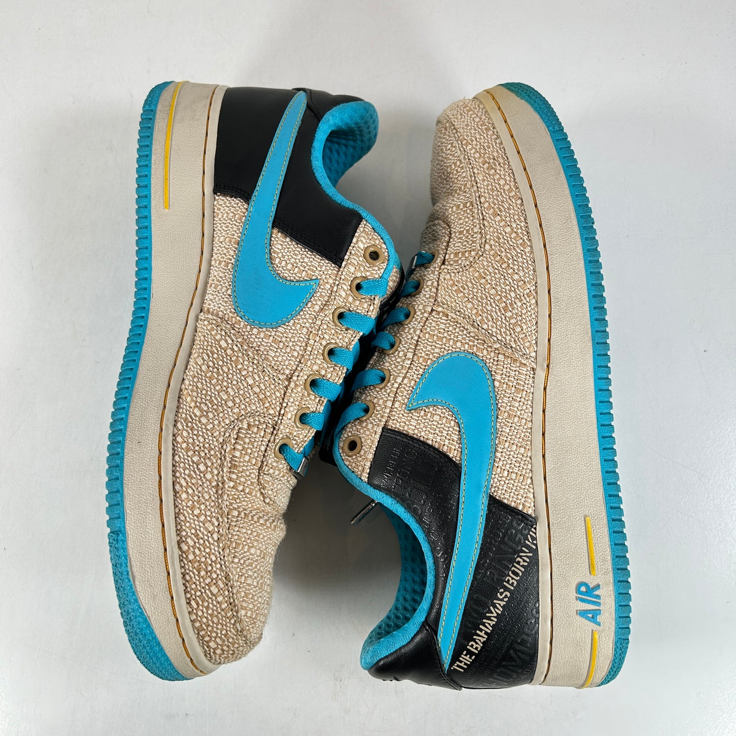 315086 241 Nike Air Force 1 Low PRM Thompson Original Six [USED] - 11 M (Used) (No Box)