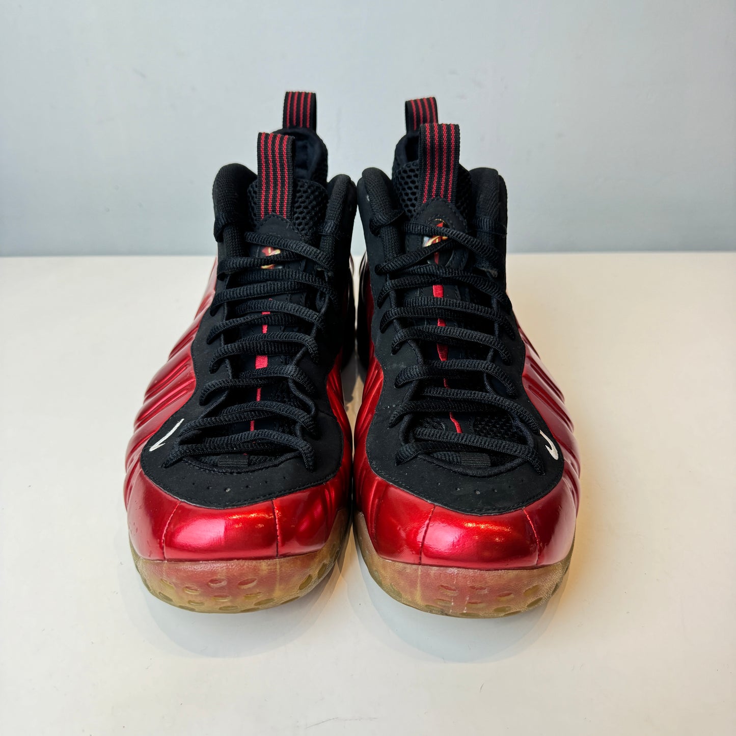 314996 610 Nike Air Foamposite One Metallic Red (2012) [USED] - 11 M (Used)