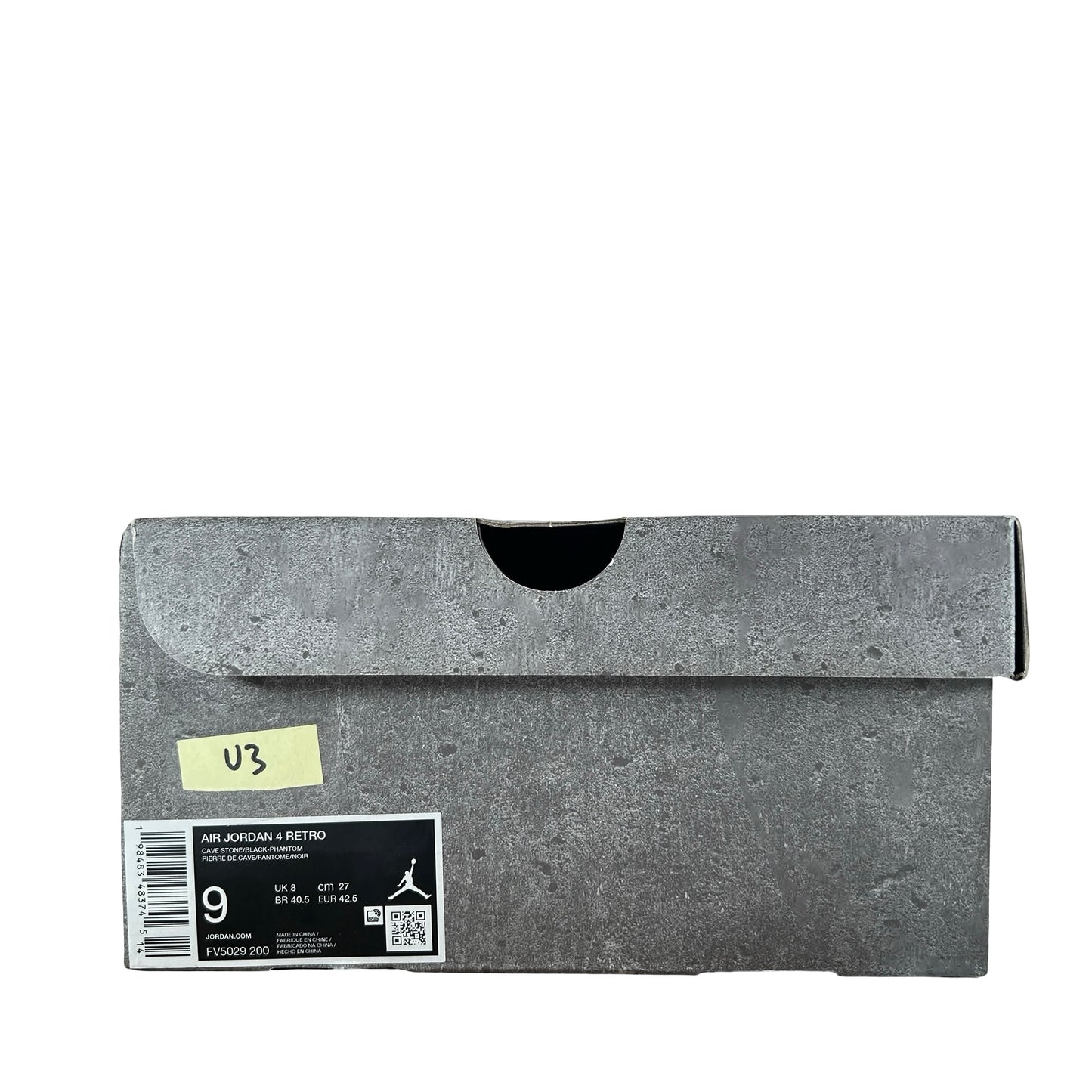 FV5029 200 Jordan 4 Retro Cave Stone [USED] - 9 M (Used3)