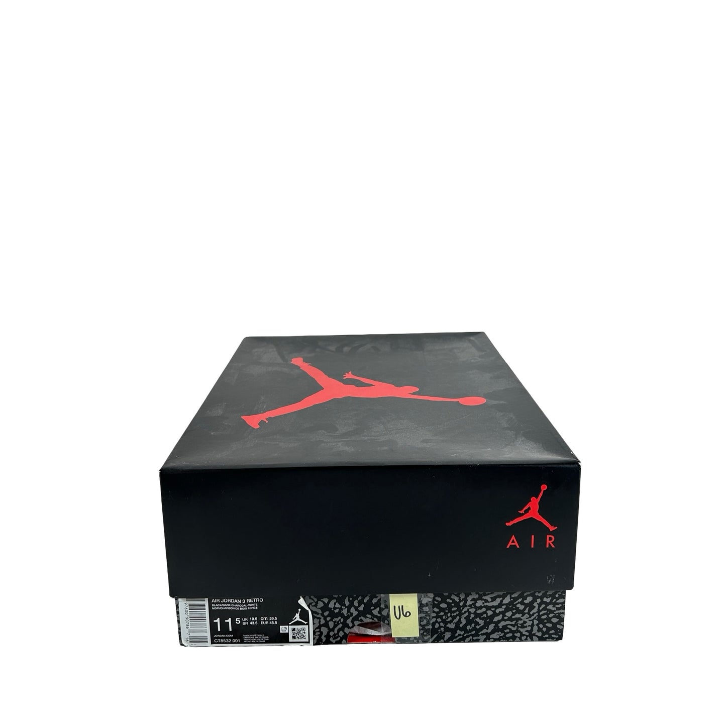 CT8532 001 Jordan 3 Retro Black Cat (2025) [USED] - 11.5 M (Used6)