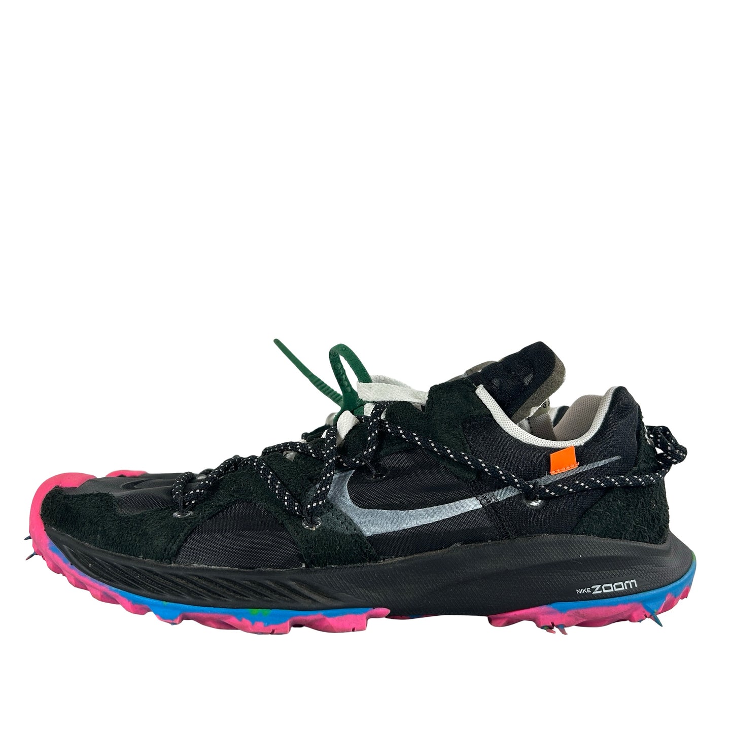 CD8179 001 Nike Zoom Terra Kiger 5 Off-White Black (Women's) [USED] - 11.5 W (Used)
