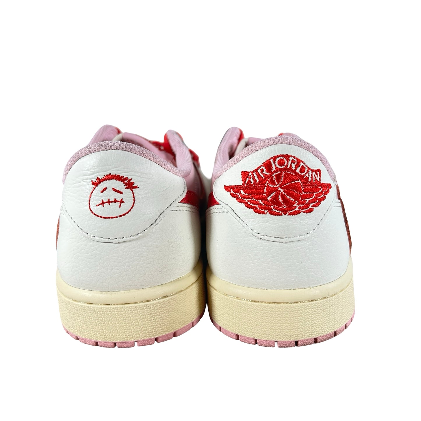 IQ7604 101 Jordan 1 Retro Low OG SP Travis Scott Sail Tropical Pink [USED] - 9.5 M (Used2)