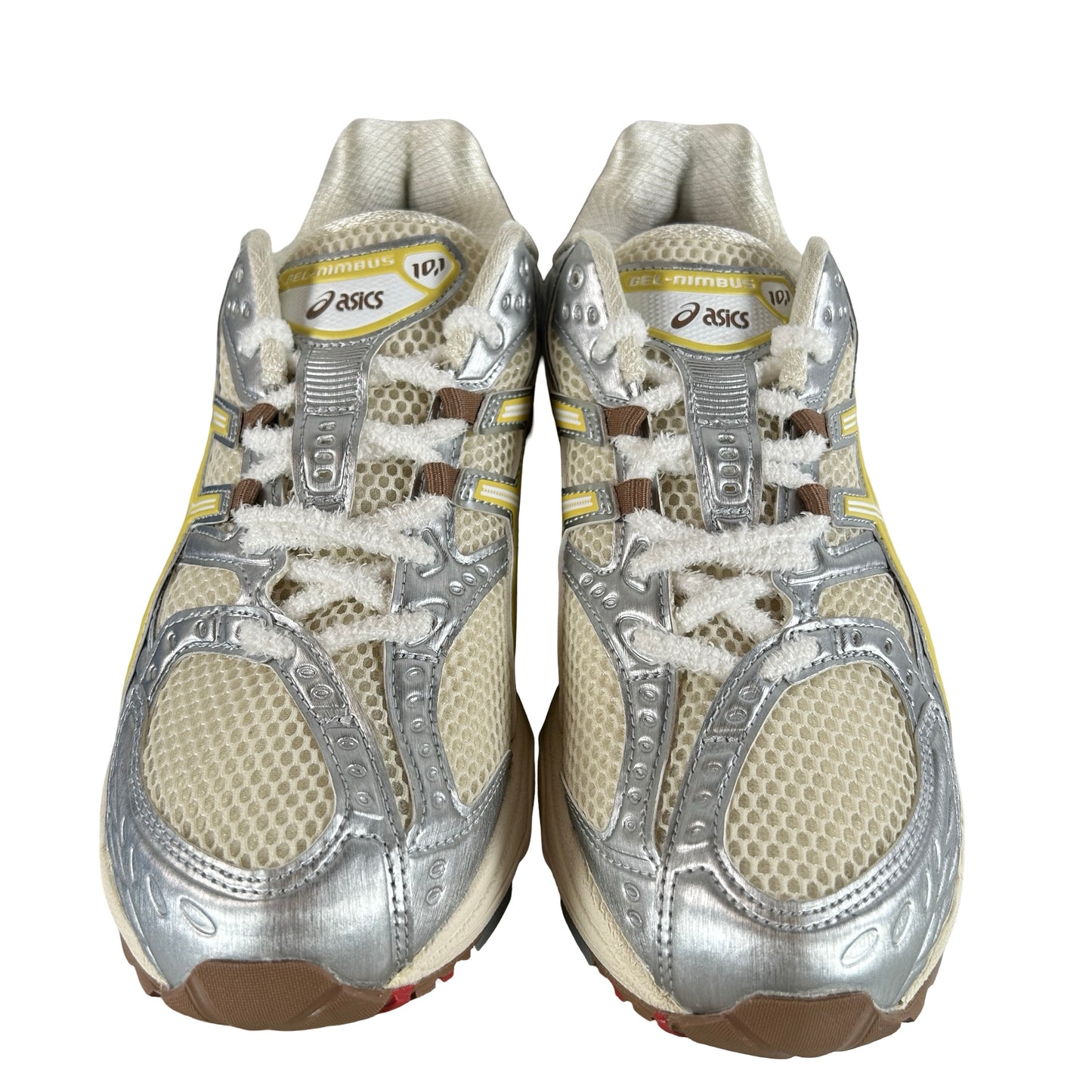 1203A865 752 ASICS Gel-Nimbus 10.1 Vandy The Pink x atmos Banana Split Banana [USED] - 8.5 M (Used)