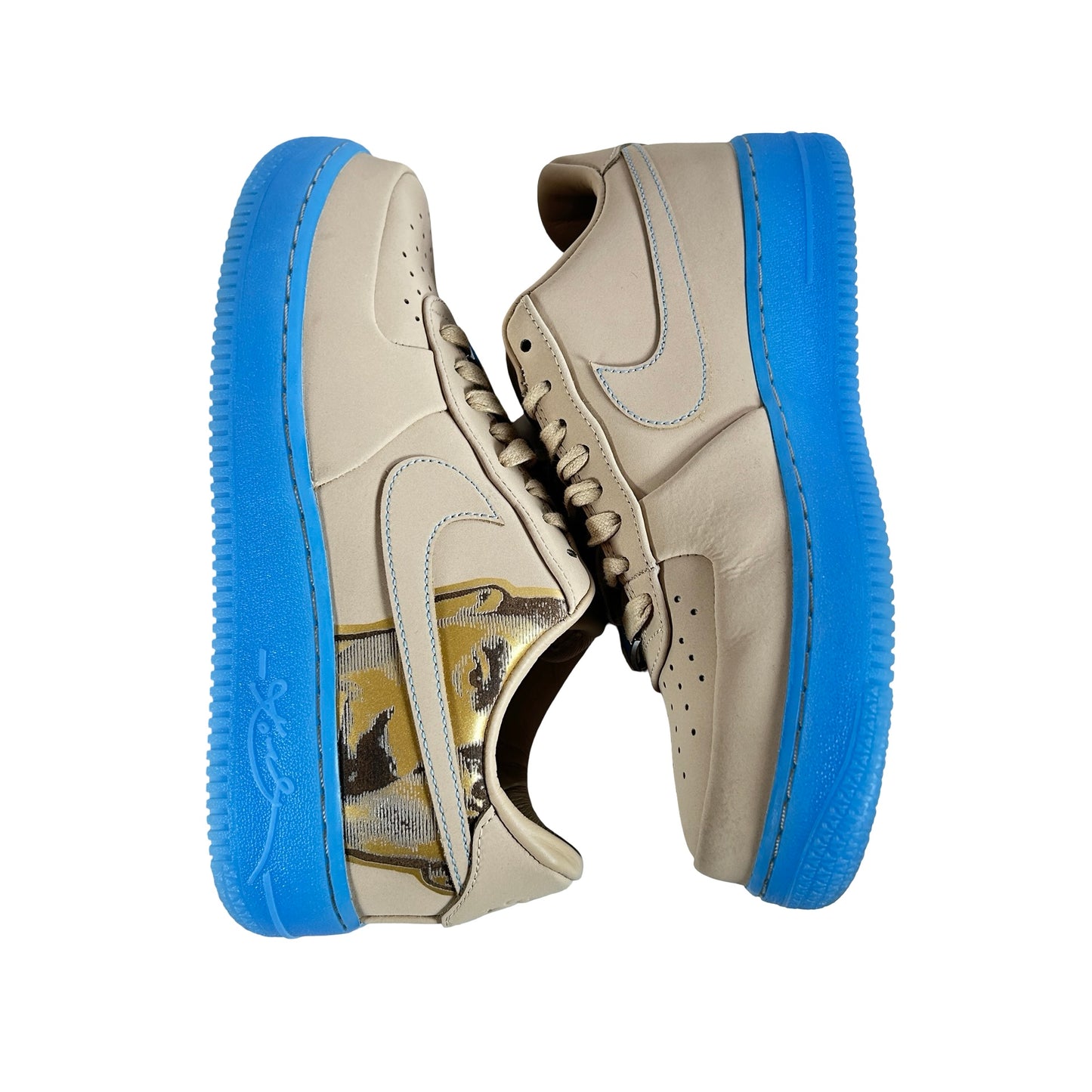 IH1018 200 Nike Air Force 1 Low Protro Kobe Bryant Linen [USED] - 8 M (Used) (Replace Box)