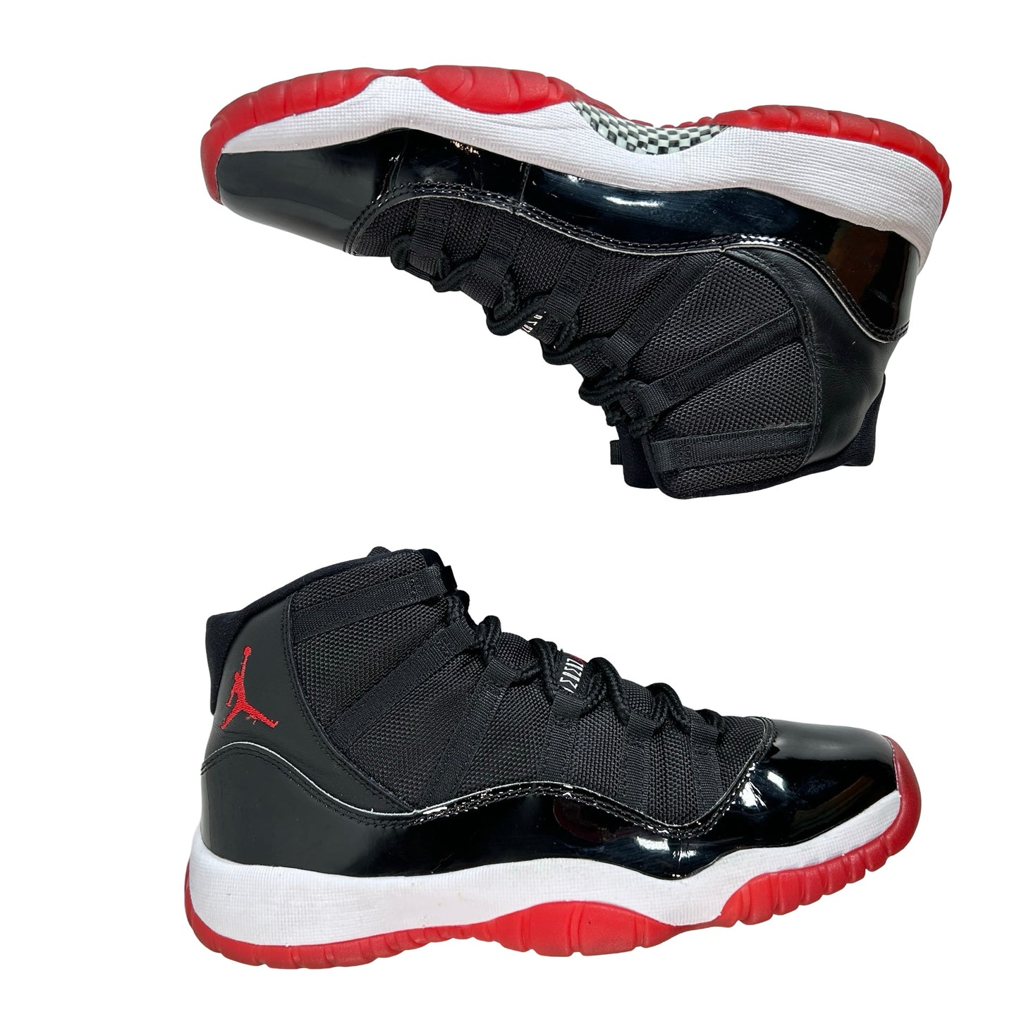 378038 061 Jordan 11 Retro Playoffs Bred (2019) (GS) [USED] - 7 Y (Used)