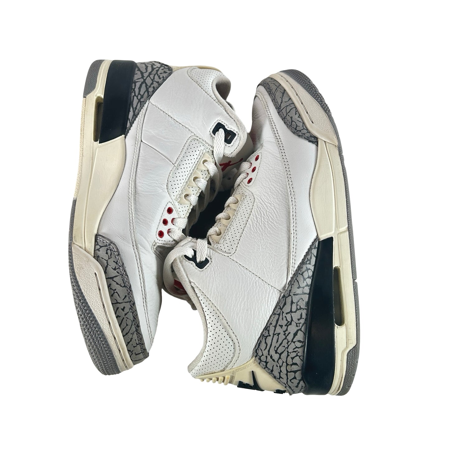 DN3707 100 Jordan 3 Retro White Cement Reimagined [USED] - 8 M (Used19)