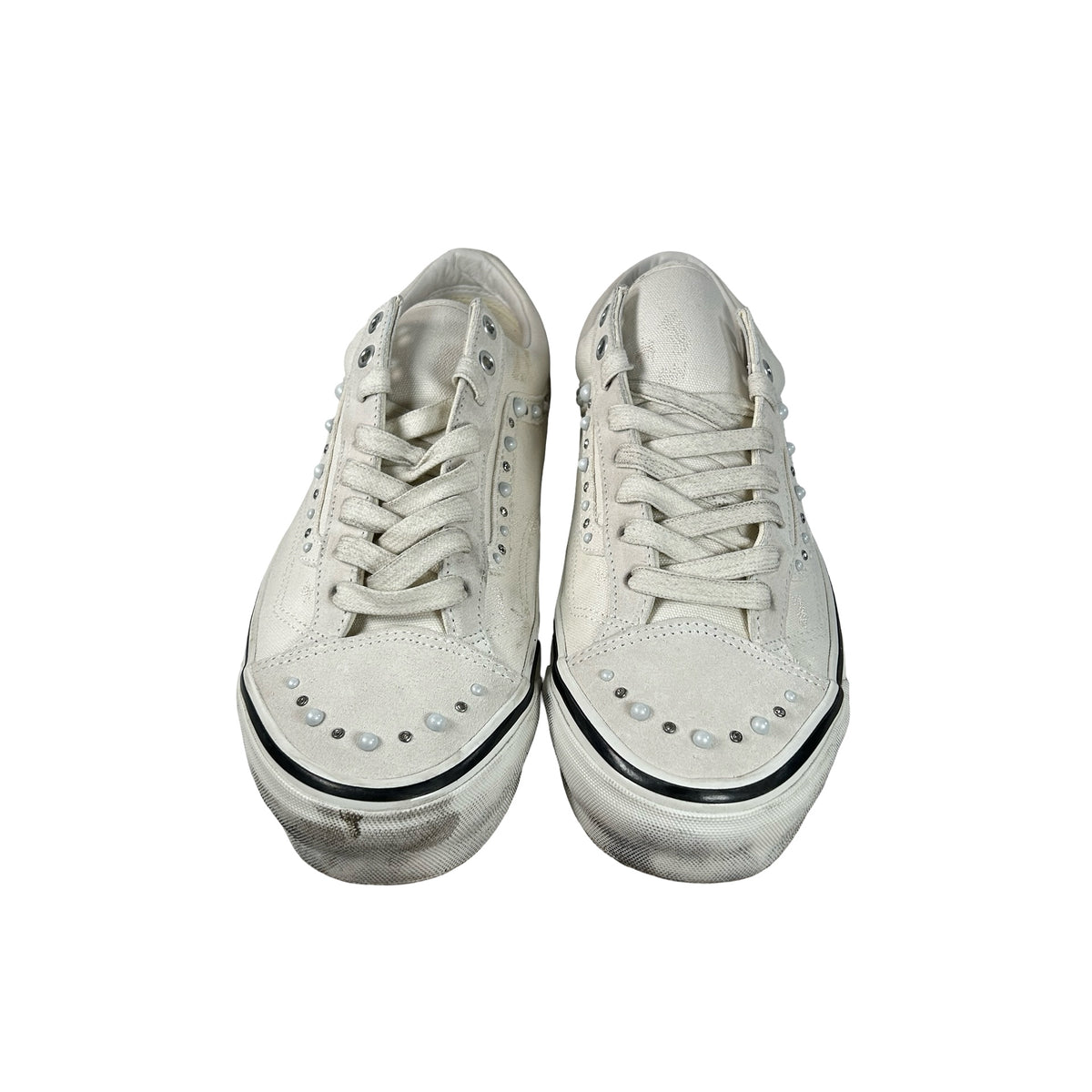 VN000E8VCCZ Vans OTW Old Skool 36 Pearlized Pack Marshmallow [USED] - 12 M (Used3)