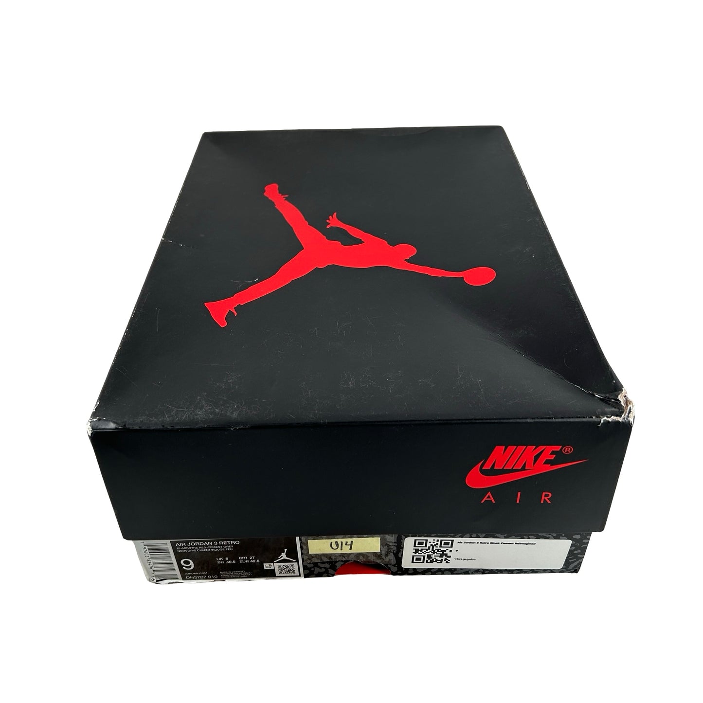 DN3707 010 Jordan 3 Retro Black Cement Reimagined (2024) [USED] - 9 M (Used14)