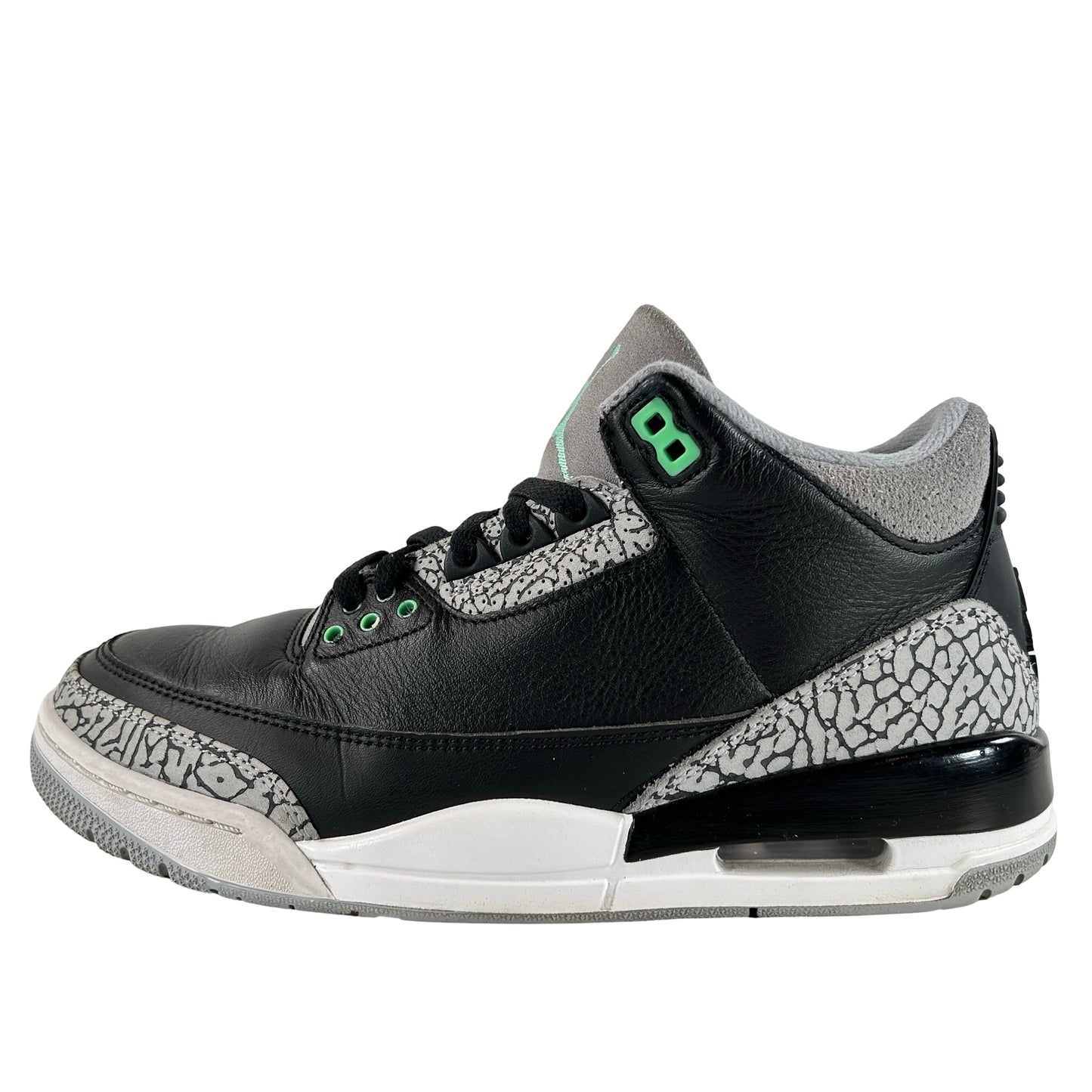CT8532 031 Jordan 3 Retro Green Glow [USED] - 8.5 M (Used2)