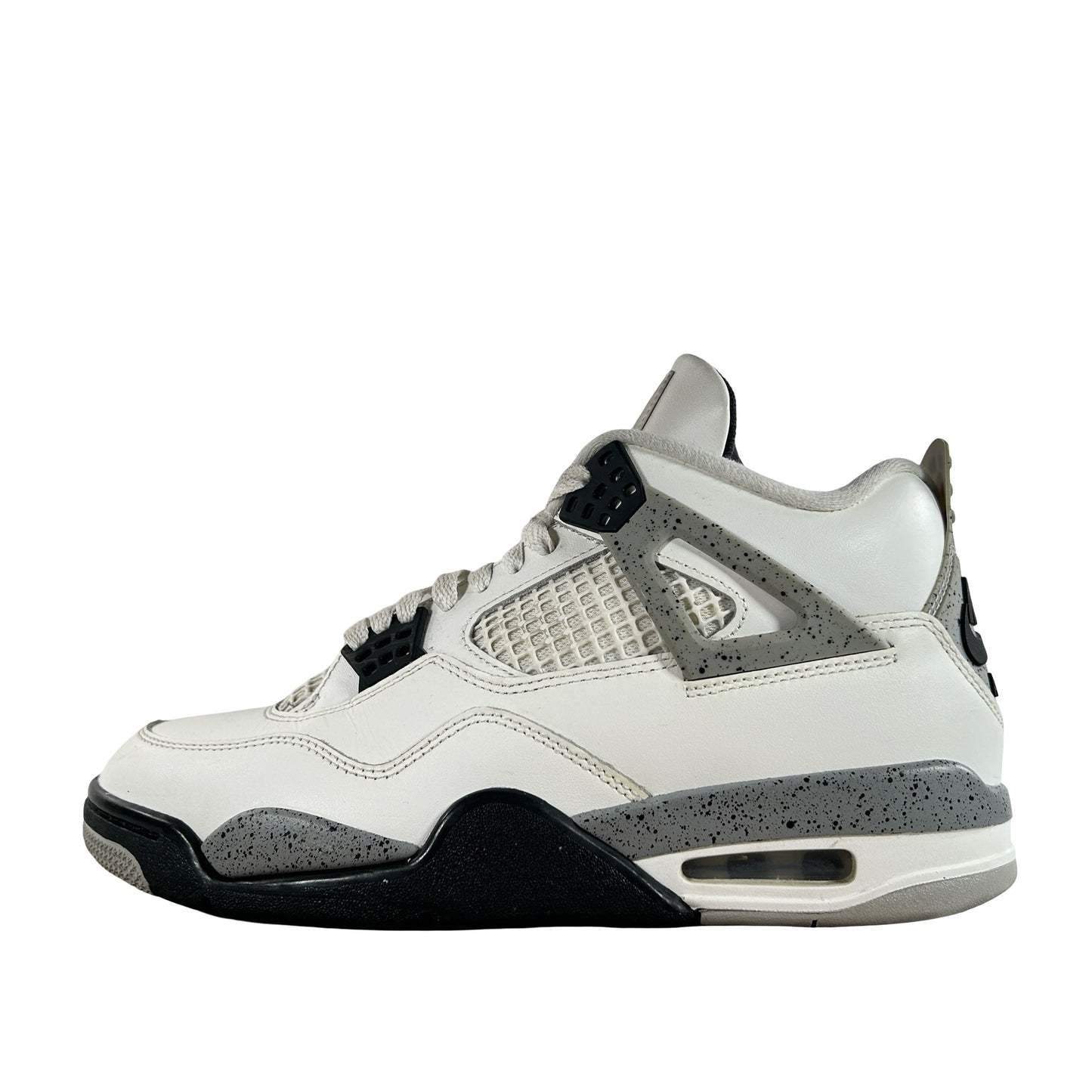 FV5029 100 Jordan 4 Retro White Cement (2025) [USED] - 8.5 M (Used2) (No Box2)