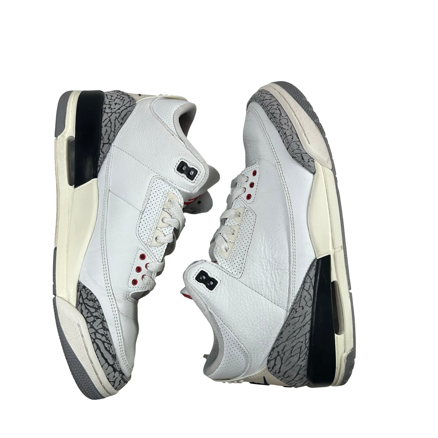 DN3707 100 Jordan 3 Retro White Cement Reimagined [USED] - 10 M (Used19)