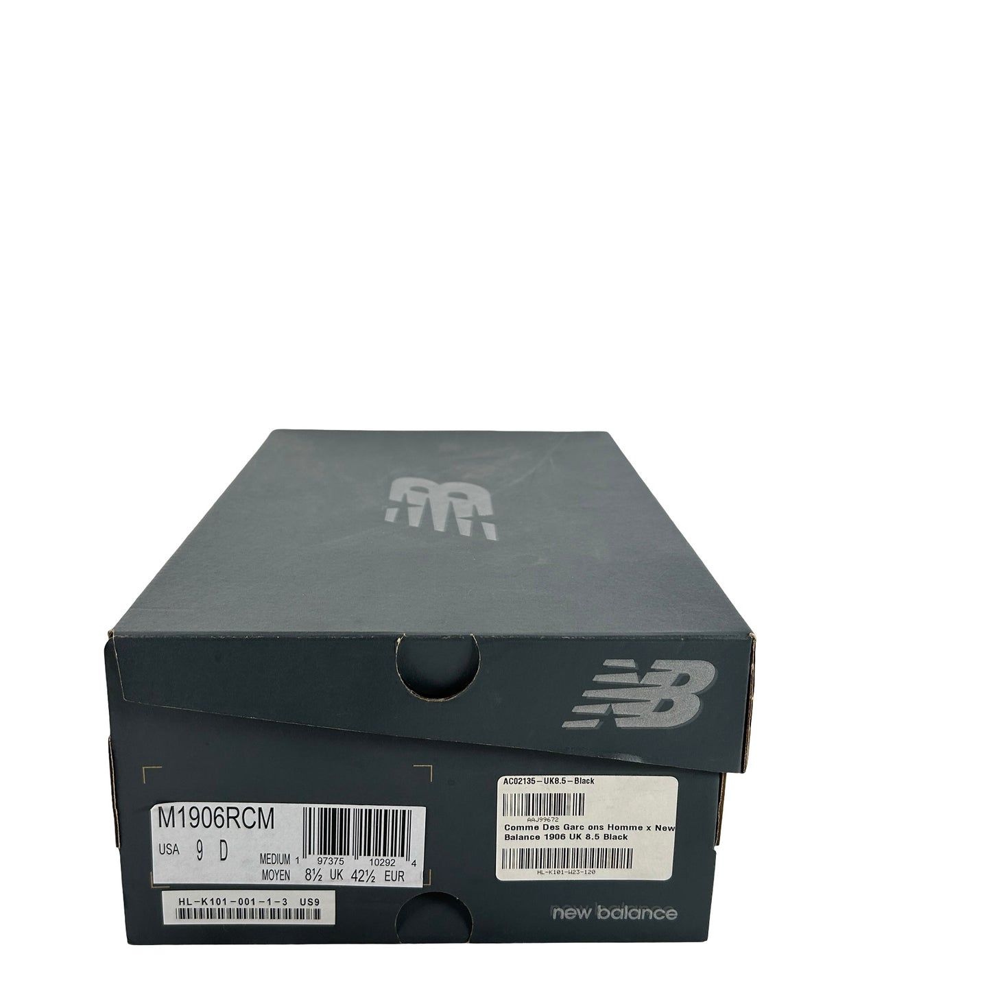 M1906RCM New Balance 1906R Comme des Garcons Homme Black [USED] - 9 M (Used)