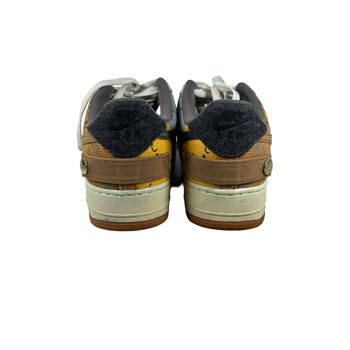 CN2405 900 Nike Air Force 1 Low Travis Scott Cactus Jack [USED] - 11.5 M (Used) (No Box)