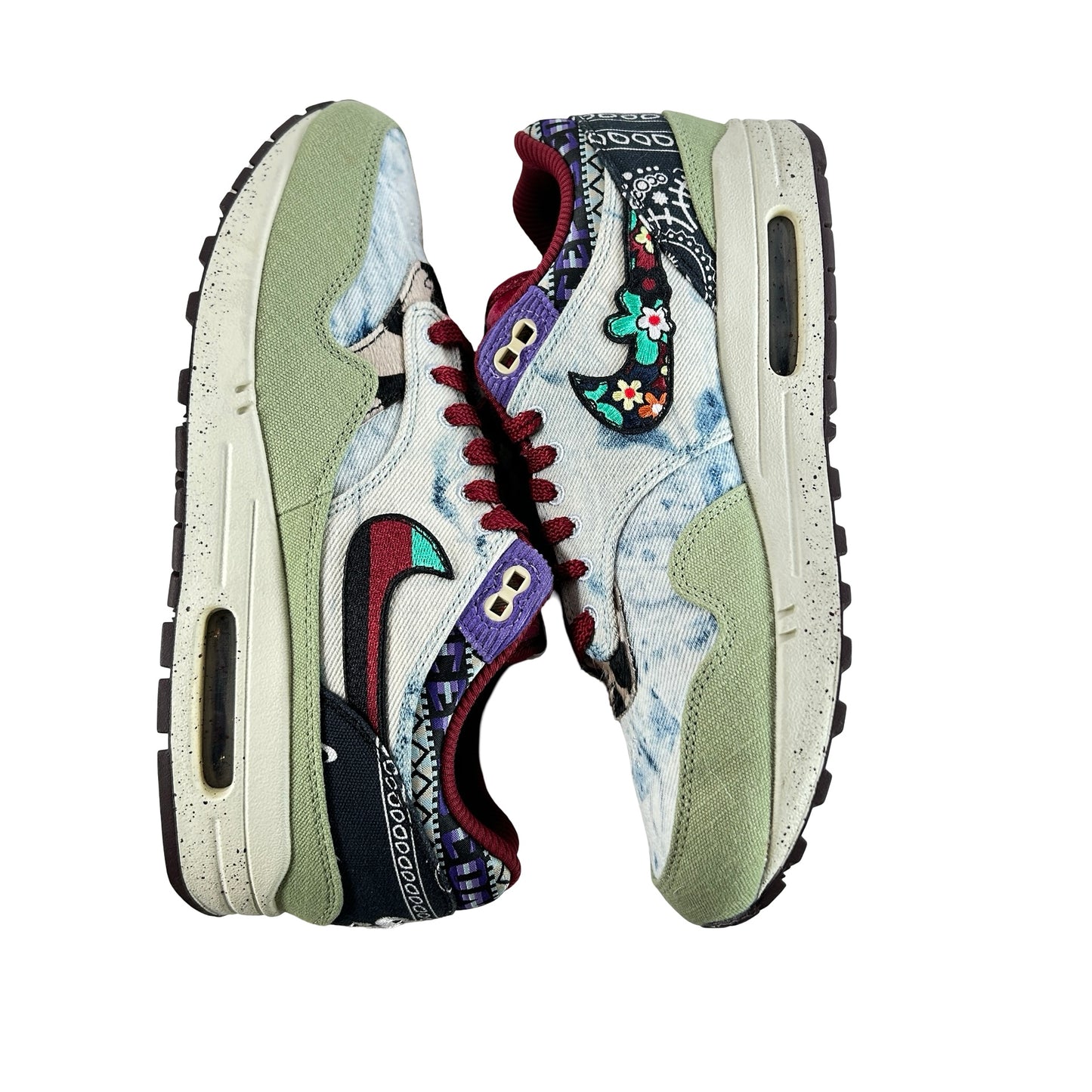 DN1803 300 Nike Air Max 1 Concepts Denim Oliva Lona
