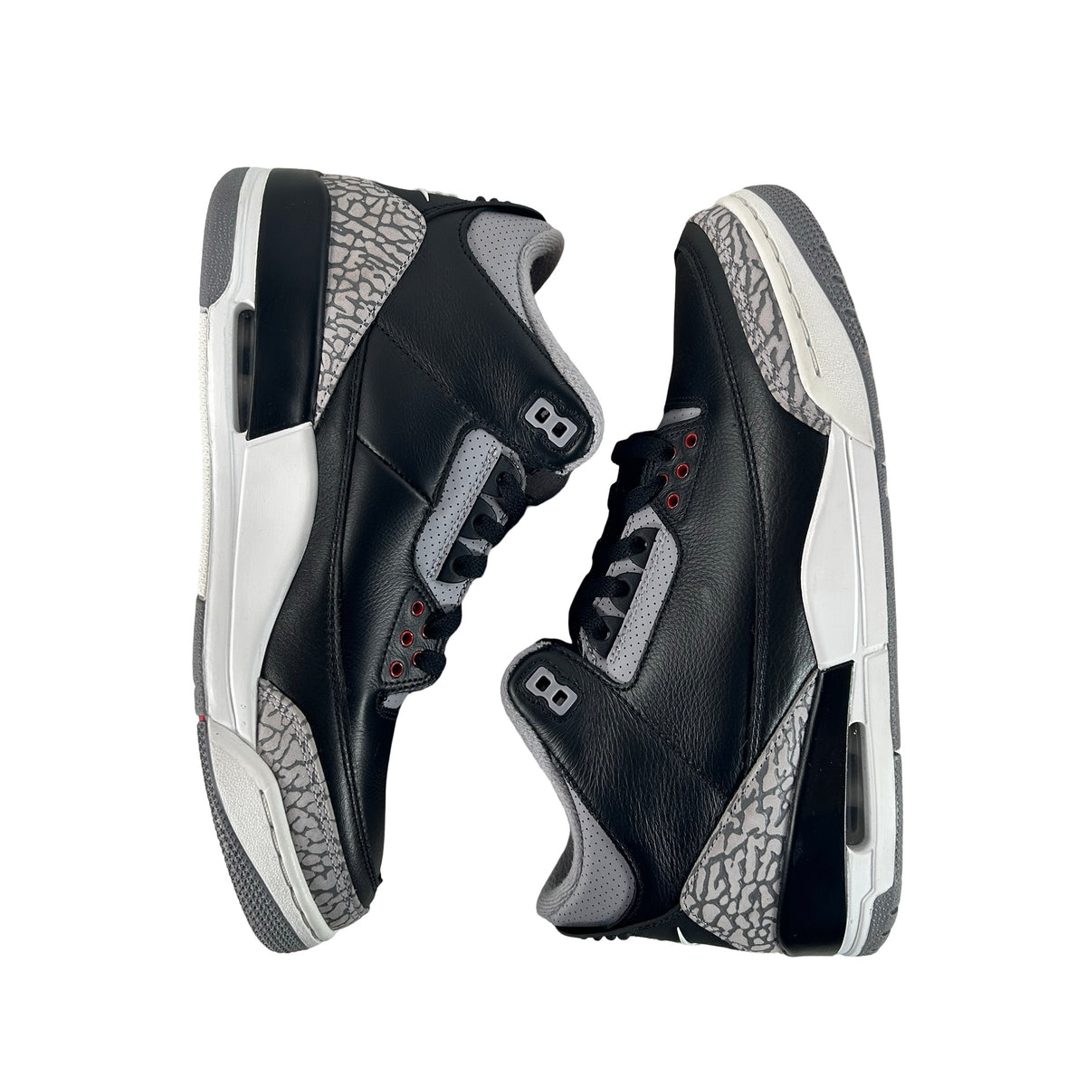 DN3707 010 Jordan 3 Retro Black Cement Reimagined (2024) [USED] - 9.5 M (Used31)