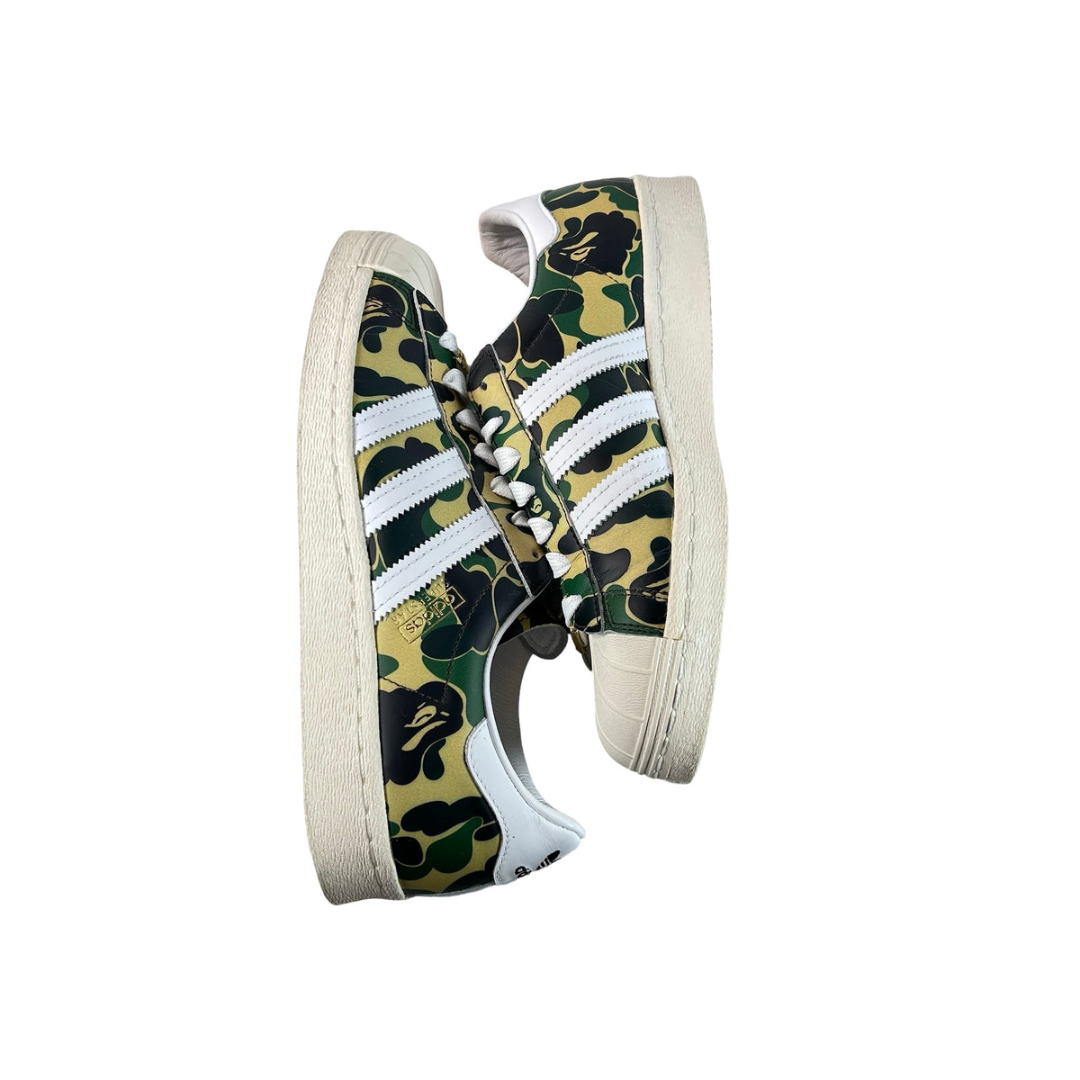 GZ8981 adidas Superstar Bape ABC Camo Green [USED] - 7.5 M (Used)