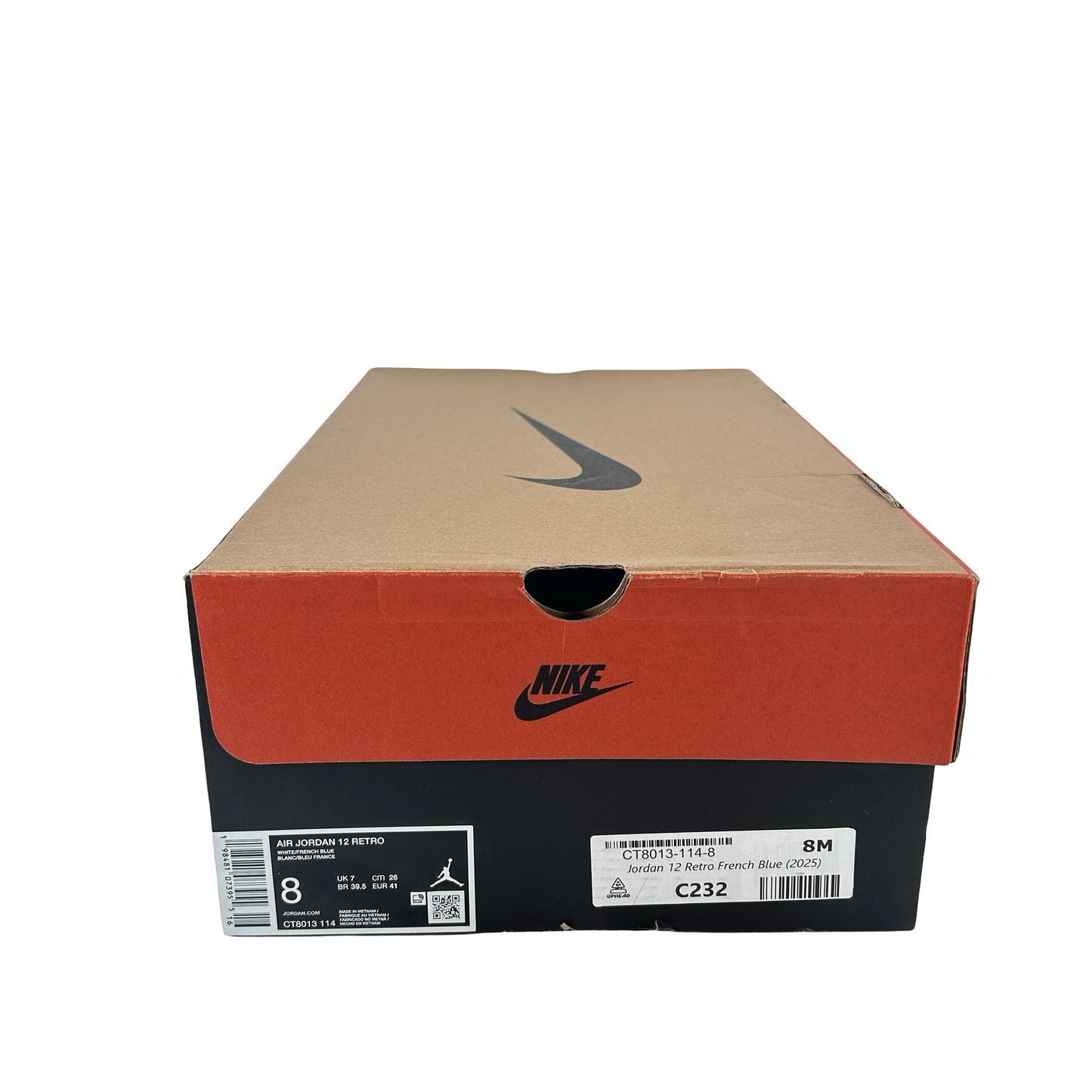 CT8013 114 Jordan 12 Retro French Blue (2025) [USED] - 8 M (Used)