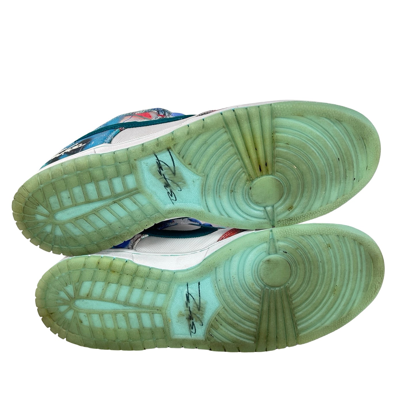 HF6061 400 Nike SB Dunk Low Futura Laboratories Bleached Aqua [USED] - 12 M (Used3)