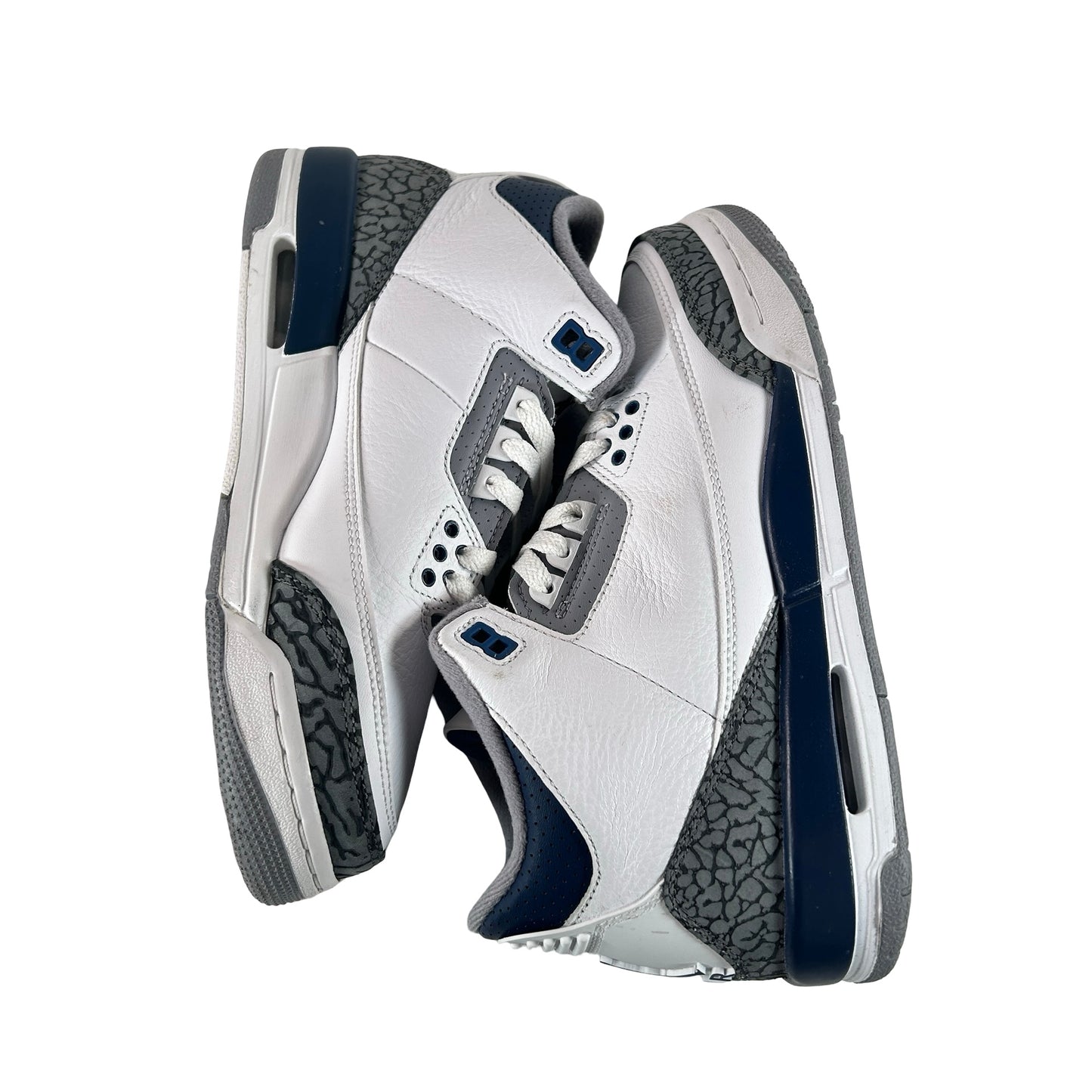 DM0967 140 Jordan 3 Retro Midnight Navy (GS) [USED] - 6.5 Y (Used2) (No Box2)