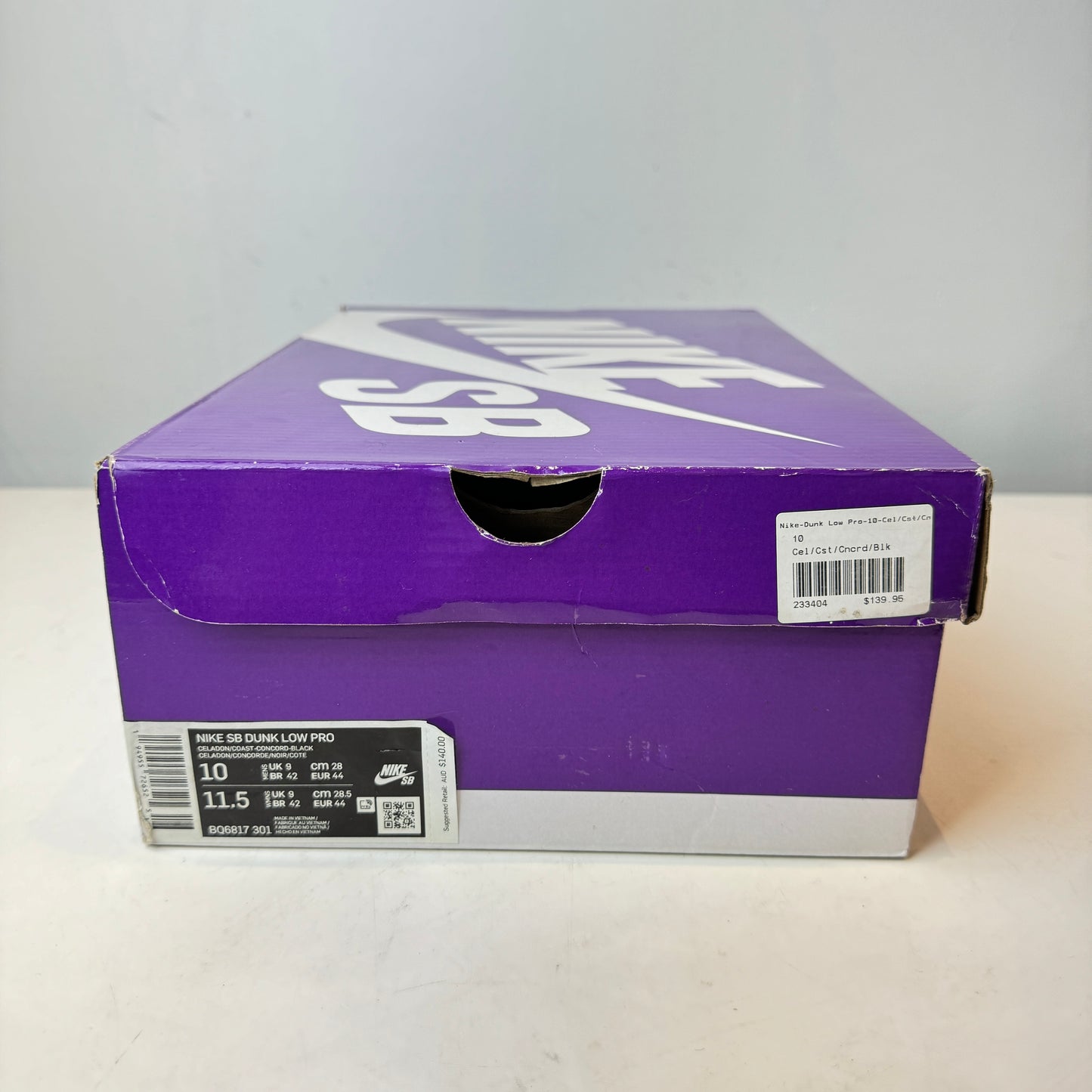 BQ6817 301 Nike SB Dunk Low ACG Celadon [USED] - 10 M (Used)