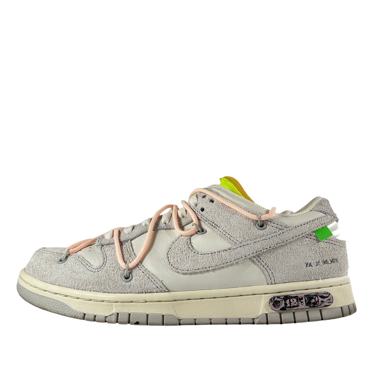 DJ0950 100 Nike Dunk Low Off-White Lot 12 [USED] - 9.5 M (Used)