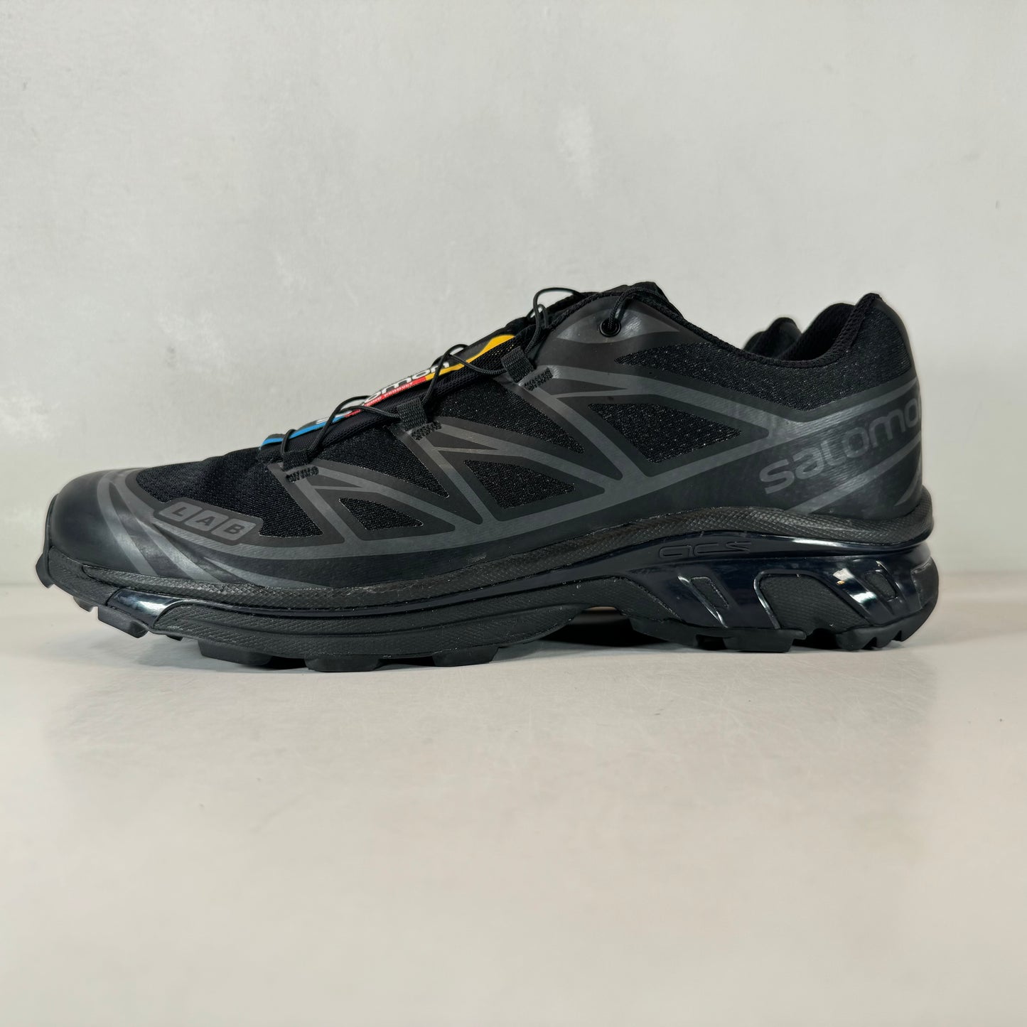 L410866 Salomon XT-6 Triple Black [USED] - 12 M (Used) (No Box)