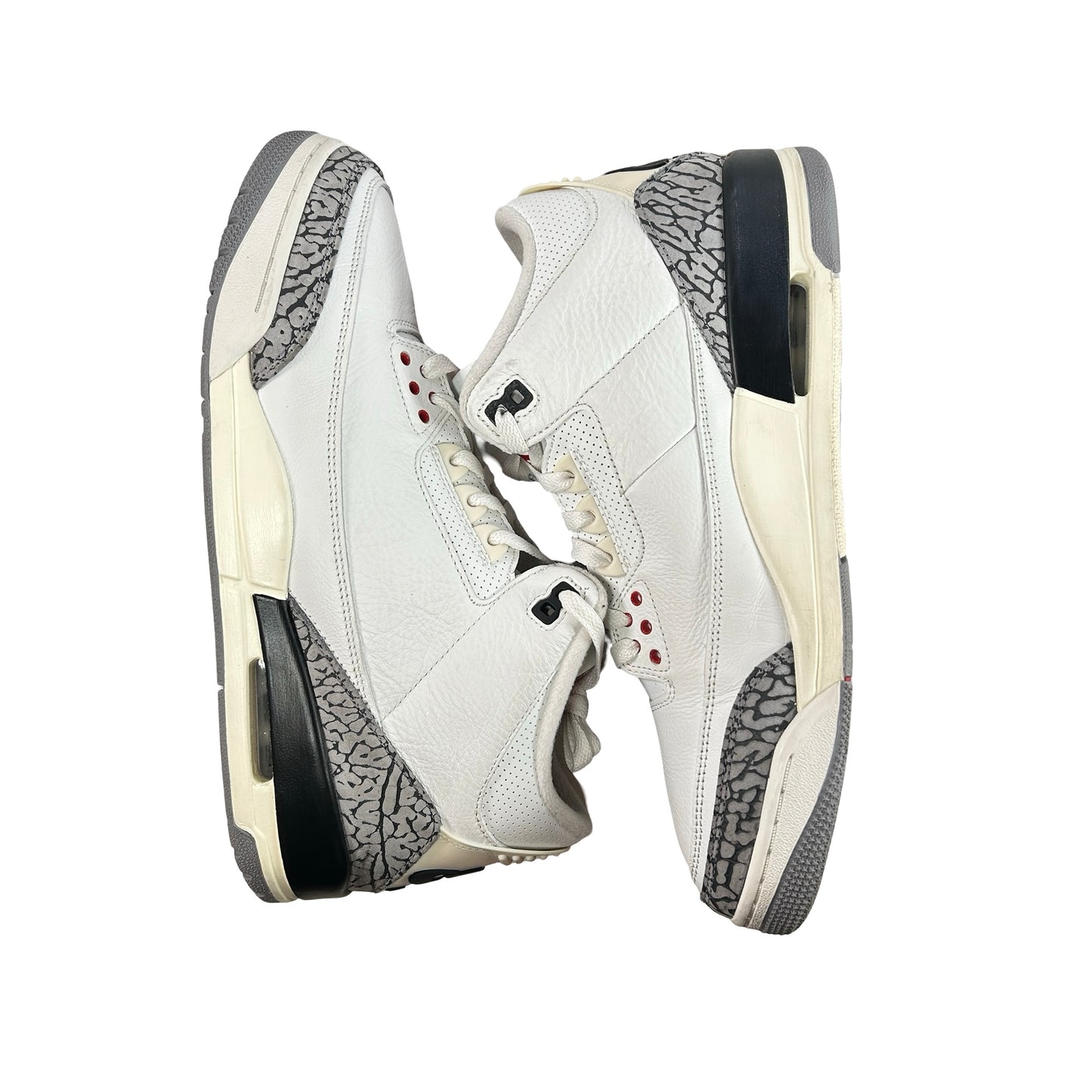 DN3707 100 Jordan 3 Retro White Cement Reimagined [USED] - 11.5 M (Used13)