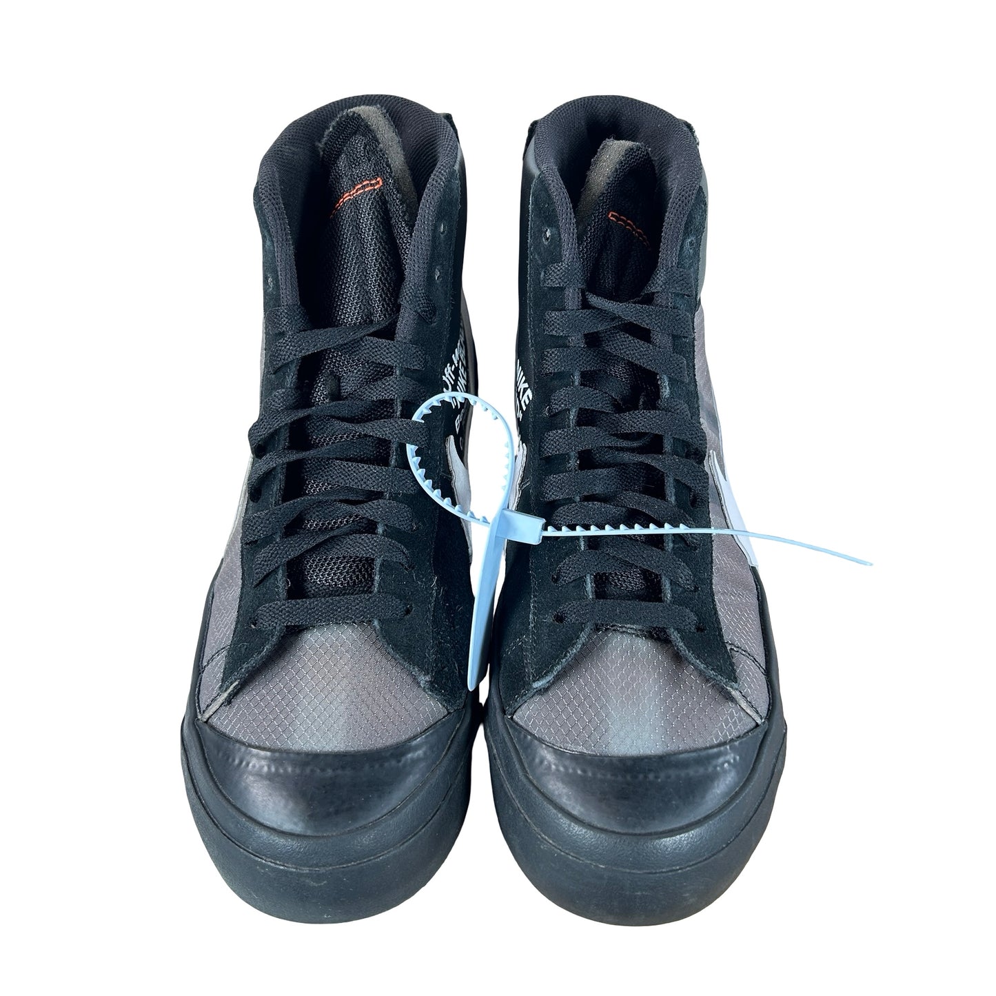 AA3832 001 Nike Blazer Off-White Black [USED] - 9.5 M (Used)