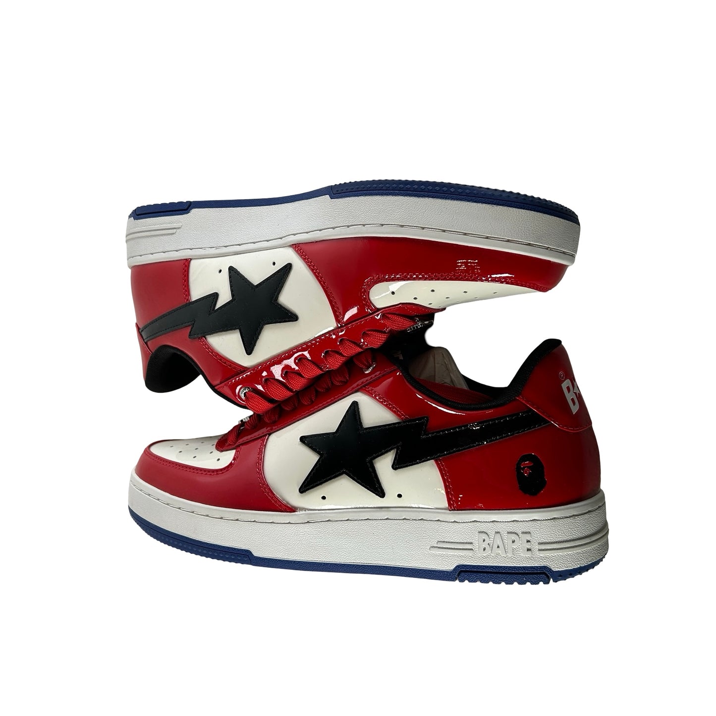 1K80191301 RED A Bathing Ape Bape Sta #1 Red [USED] - 11 M (Used) (No Box)