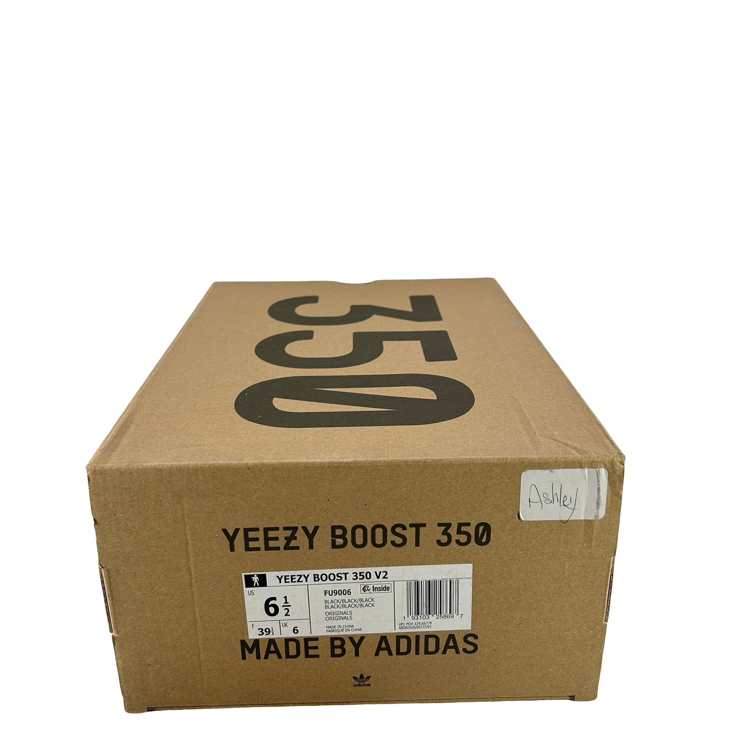 FU9006 adidas Yeezy Boost 350 V2 Black (Non-Reflective) [USED] - 6.5 M (Used)