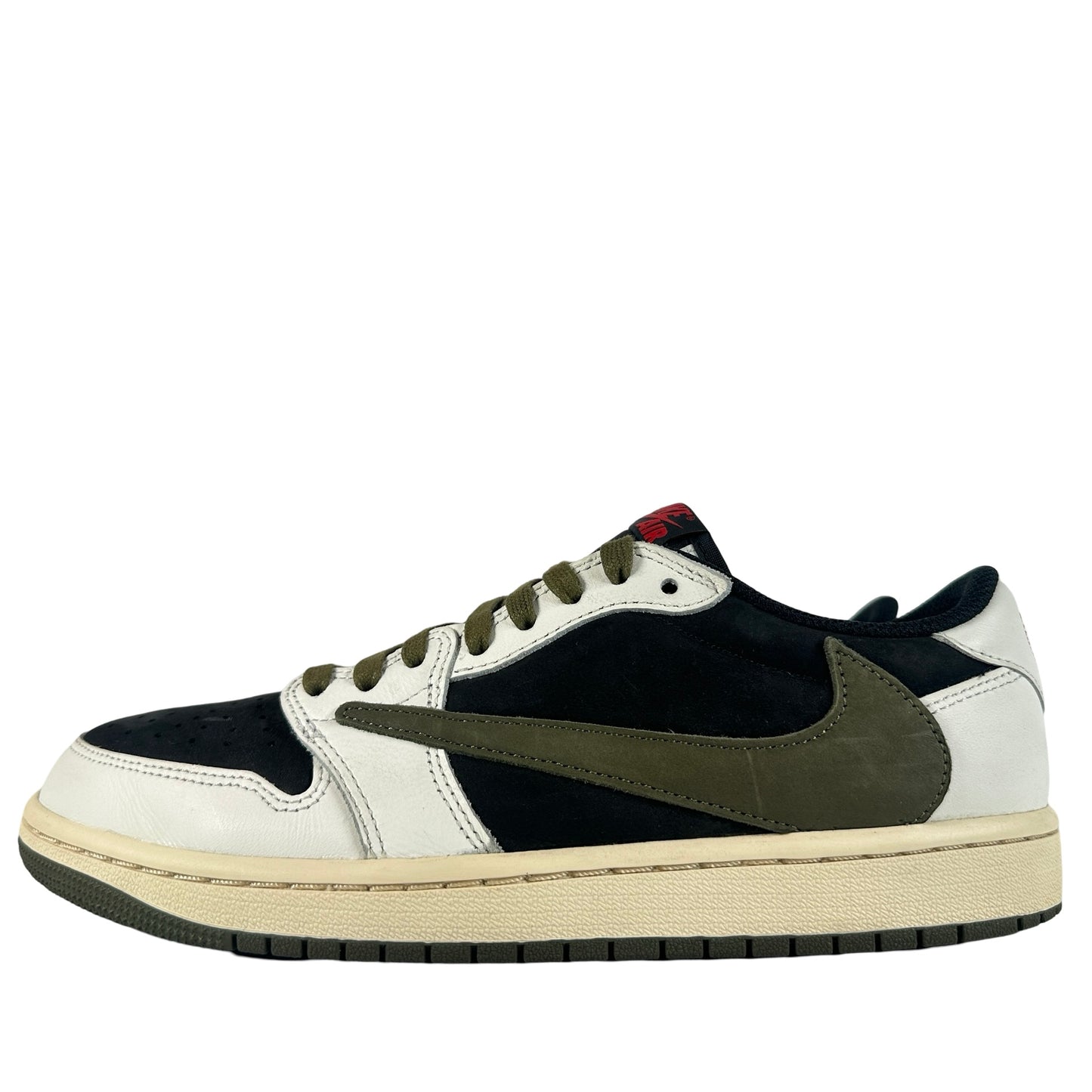 DZ4137 106 Jordan 1 Retro Low OG SP Travis Scott Olive (W) [USED] - 9 W (Used2)