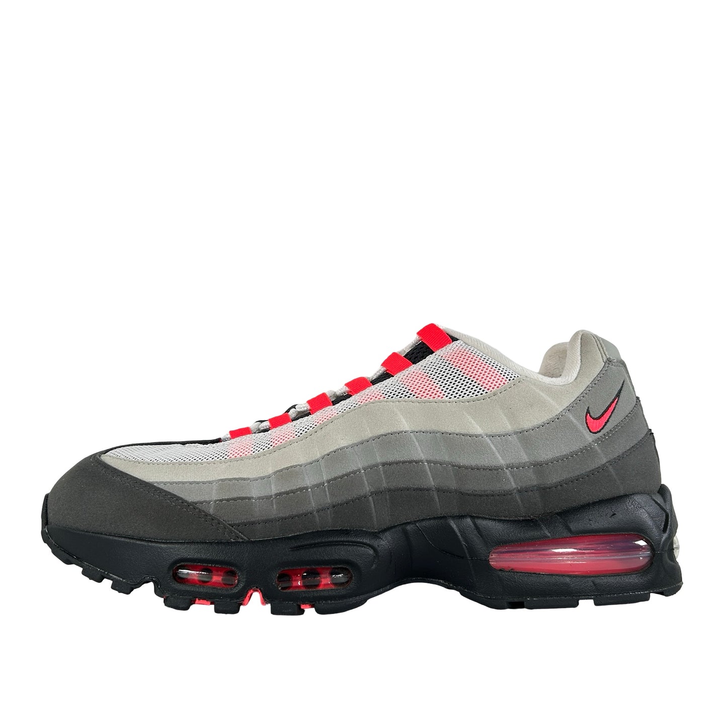IM7410 001 Nike Air Max 95 OG Big Bubble Solar Red (2025) [USED] - 13 M (Used)