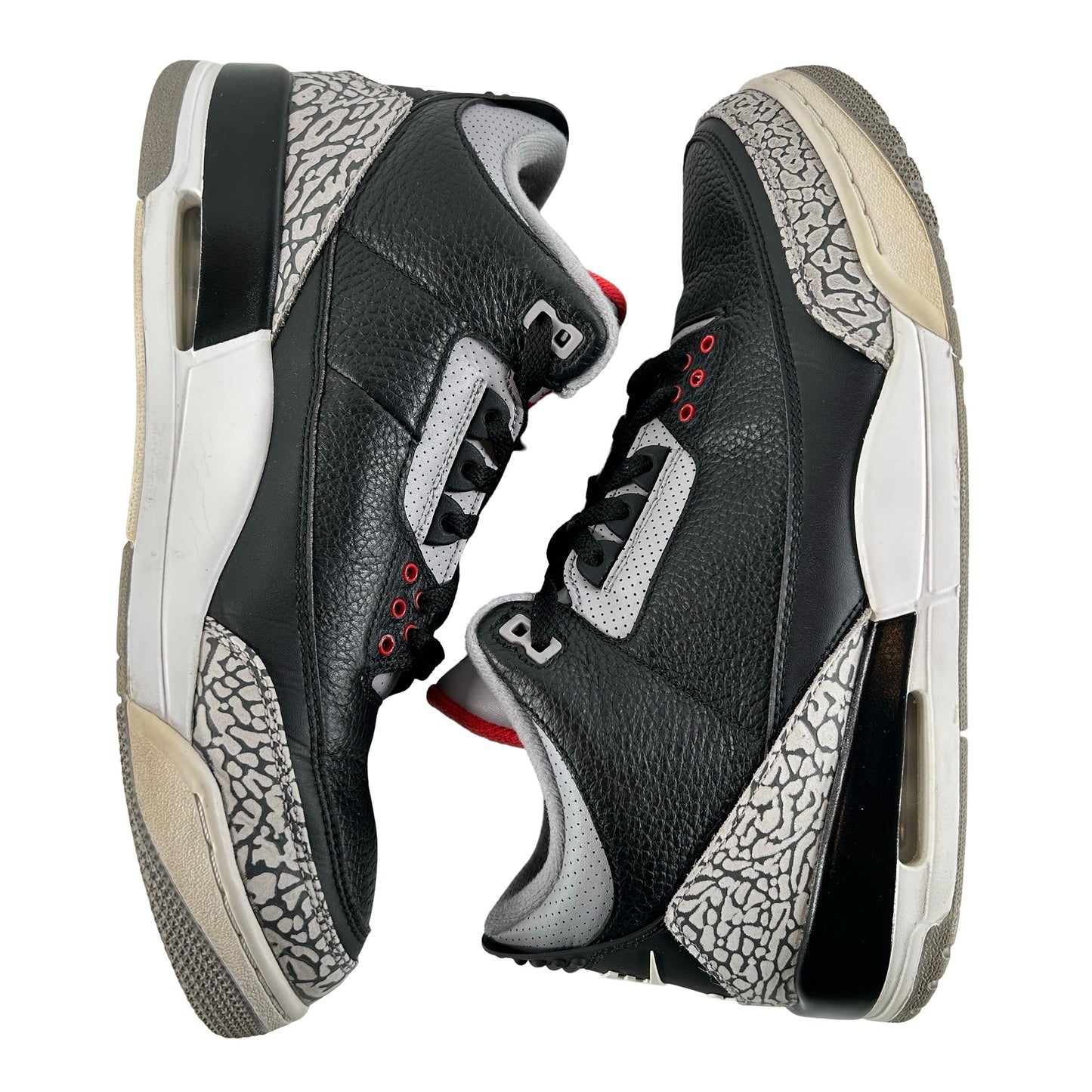 854262 001 Jordan 3 Black Cement 2018 [USED] - 12 M (Used2) (No Box2)