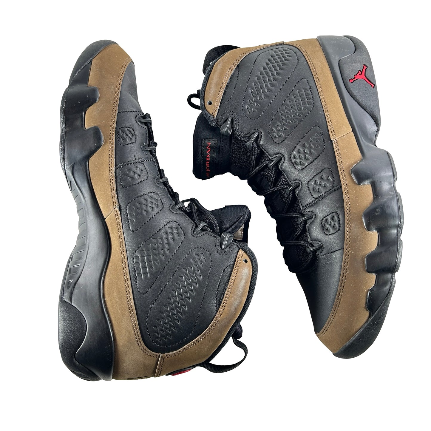 HV4794 030 Air Jordan 9 Retro Olive (2024) [USED] - 12 M (Used2) (No Box2)