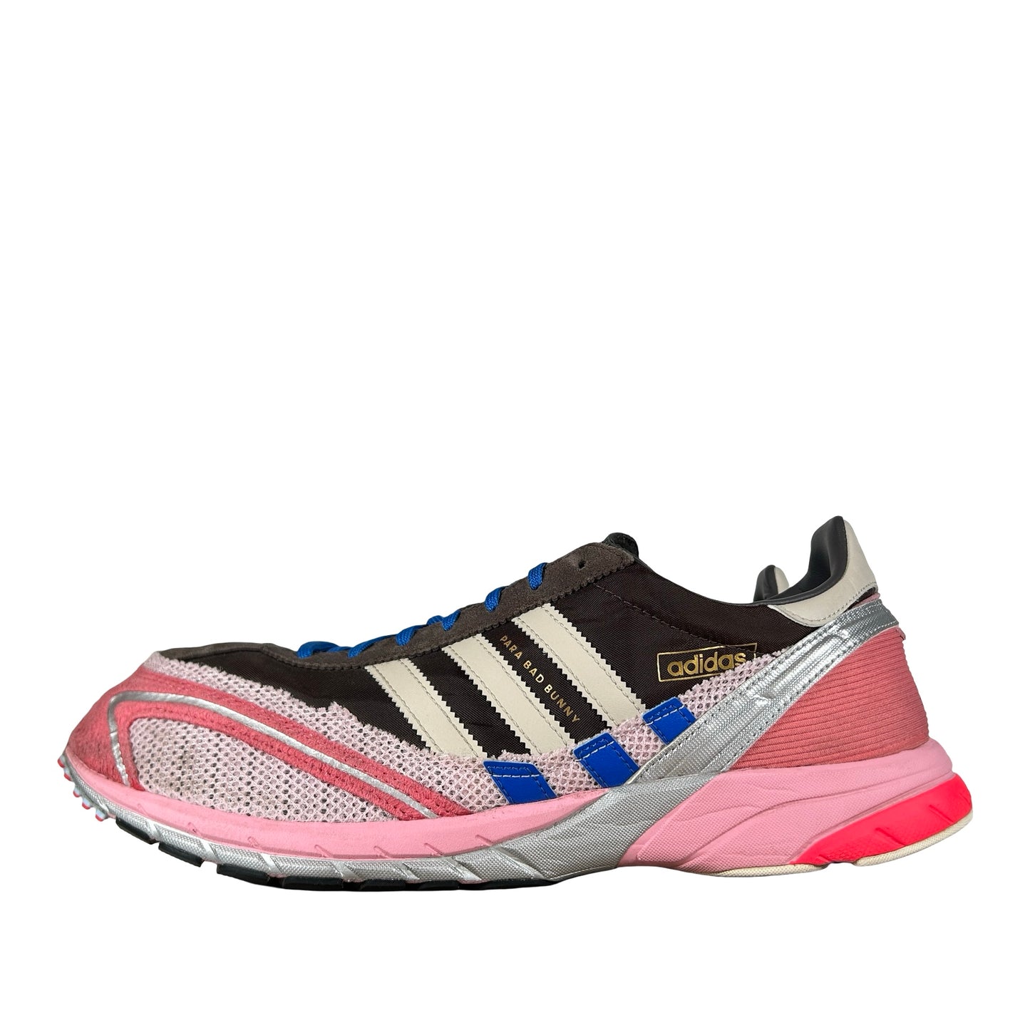 JP5997 Adidas Adizero SL 72 Bad Bunny Brown Clear Pink [USED] - 13 M (Used)