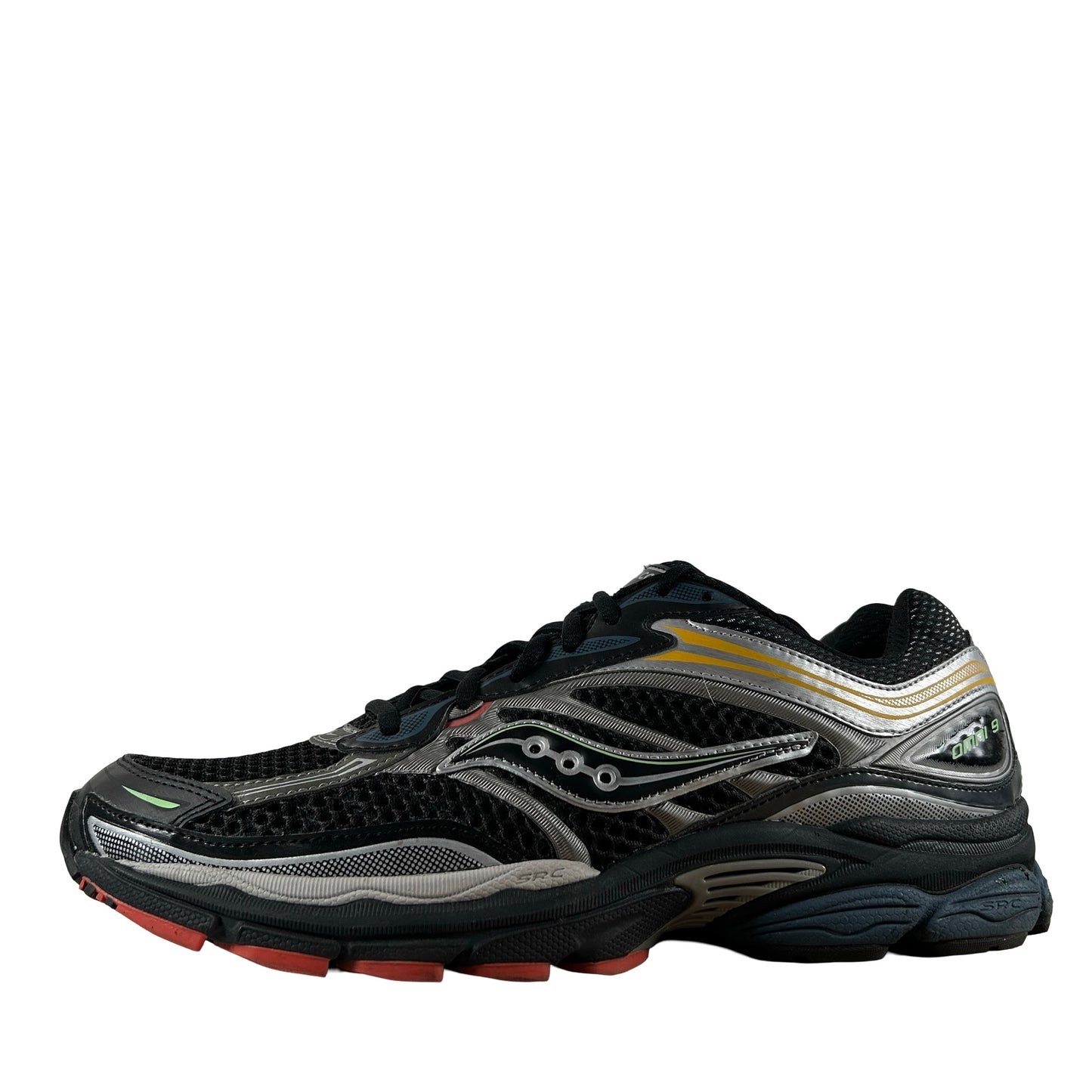S70739 28 Saucony ProGrid Omni 9 Black Silver Multi [USED] - 11 M (Used)