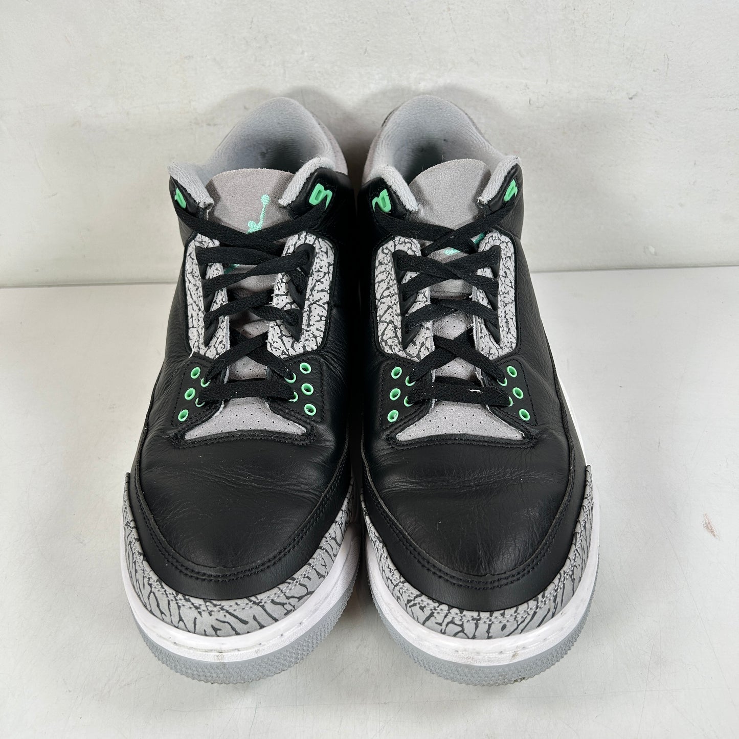 CT8532 031 Jordan 3 Retro Green Glow [USED] - 12 M (Used)