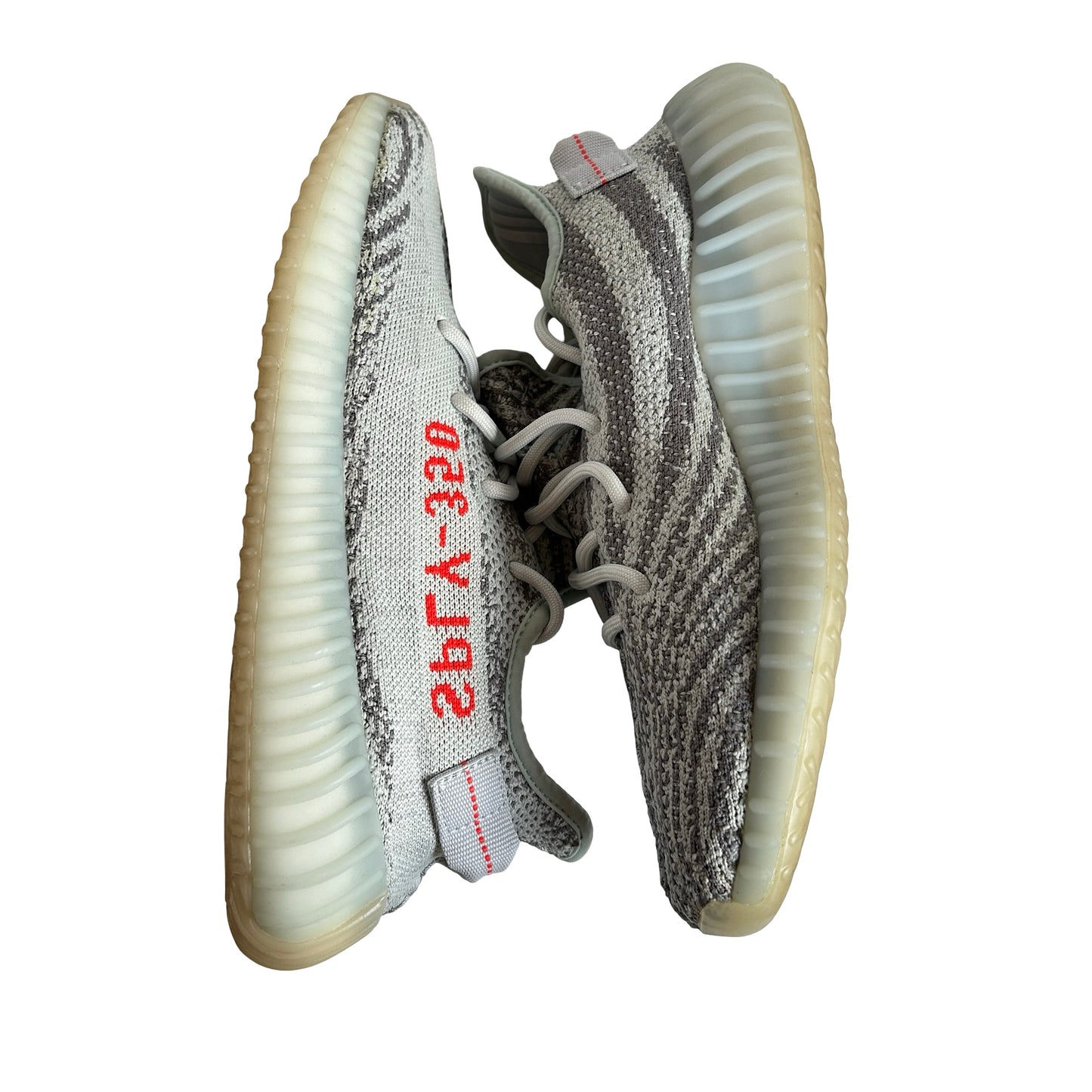 B37571 adidas Yeezy Boost 350 V2 Blue Tint [USED] - 8.5 M (Used)