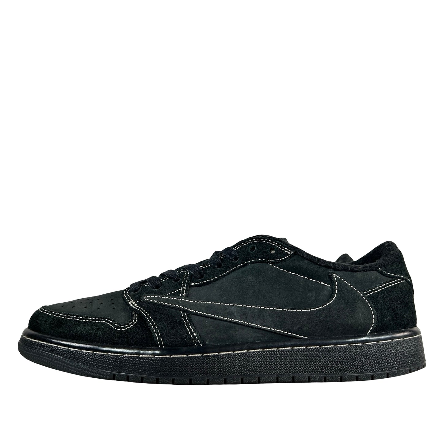 DM7866 001 Jordan 1 Retro Low OG Travis Scott Black Phantom [USED] - 10 M (Used2) (No Box2)