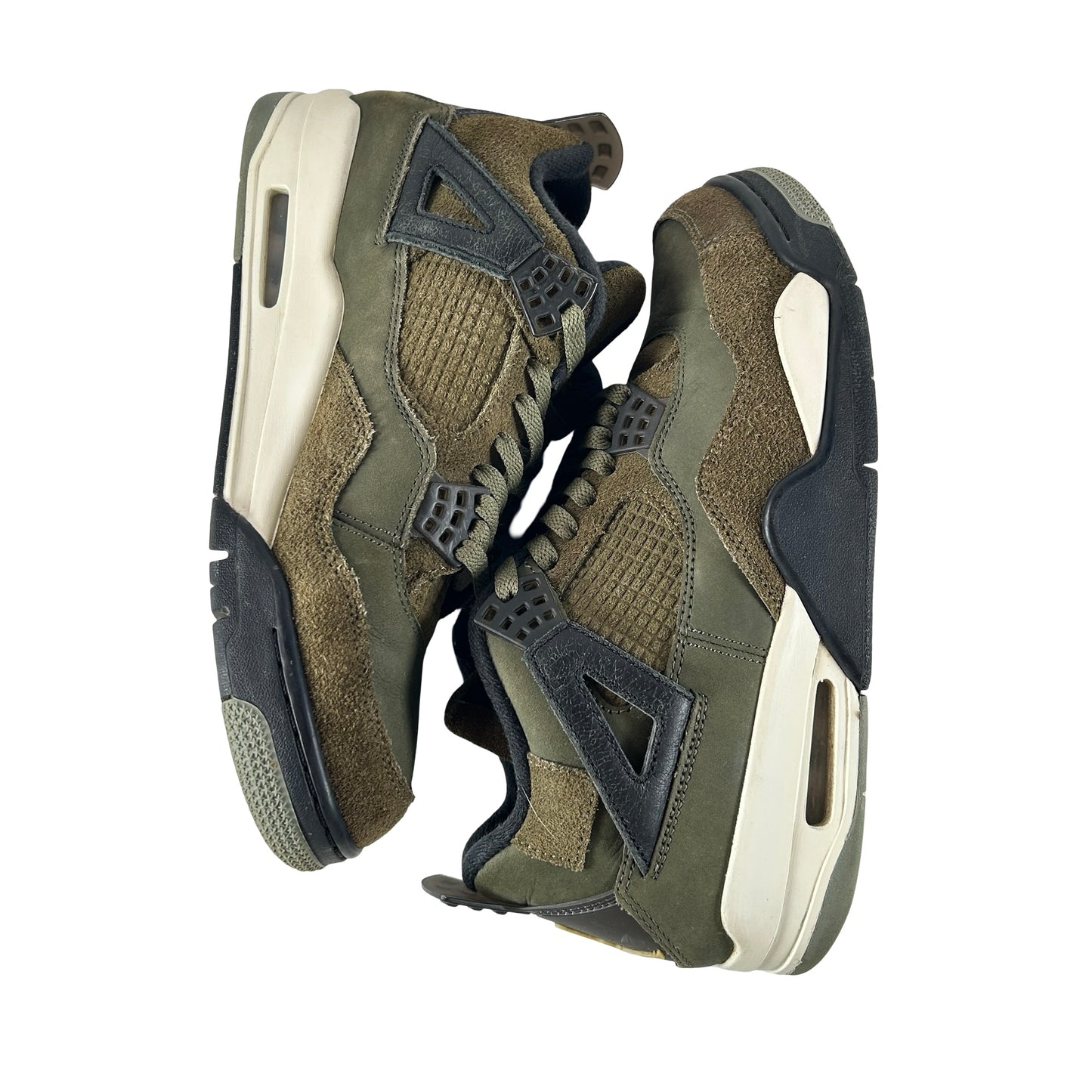 FB9927 200 Air Jordan 4 Craft Medium Olive [USED] - 9.5 M (Used2) (No Box2)