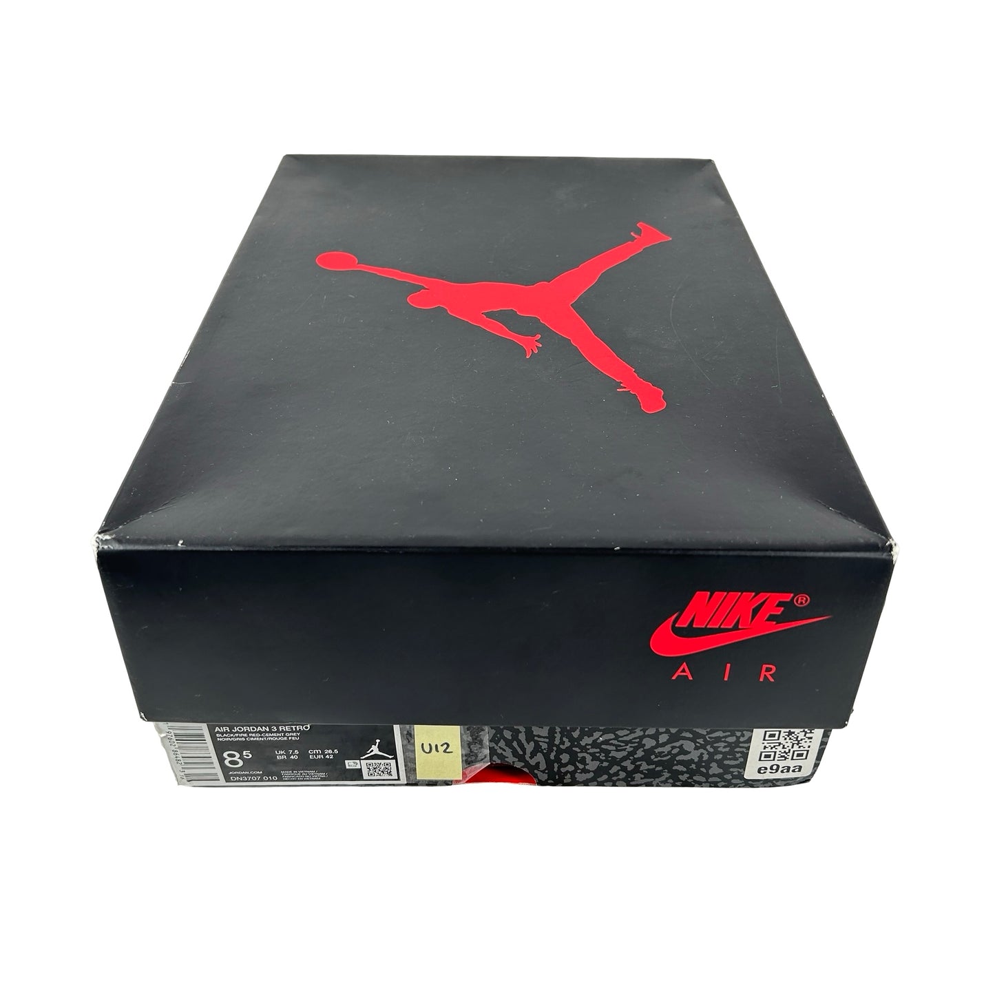 DN3707 010 Jordan 3 Retro Black Cement Reimagined (2024) [USED] - 8.5 M (Used12)