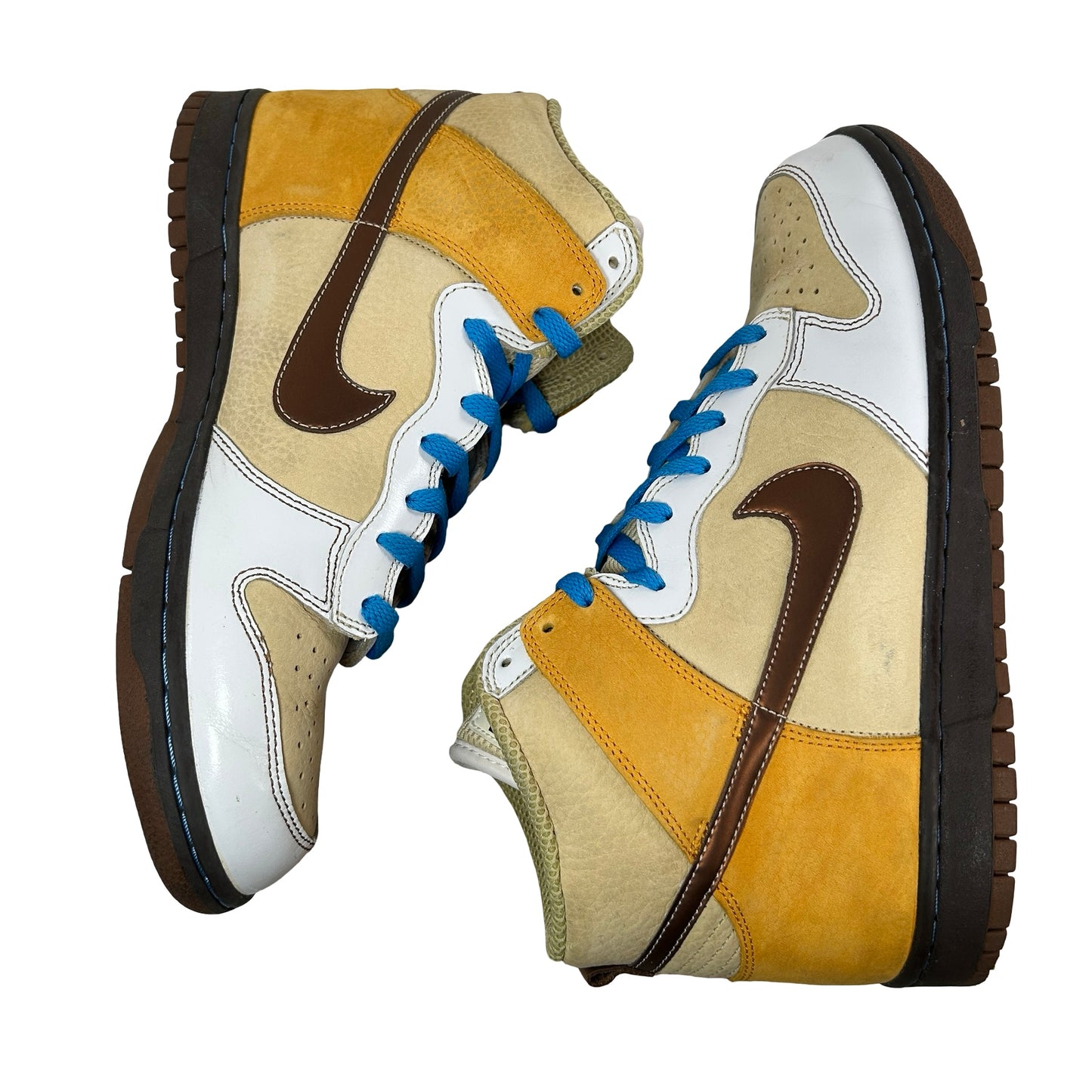306968 721 Nike Dunk High Premium Vegas Gold Bison [USED] - 10.5 M (Used) (Replace Box)