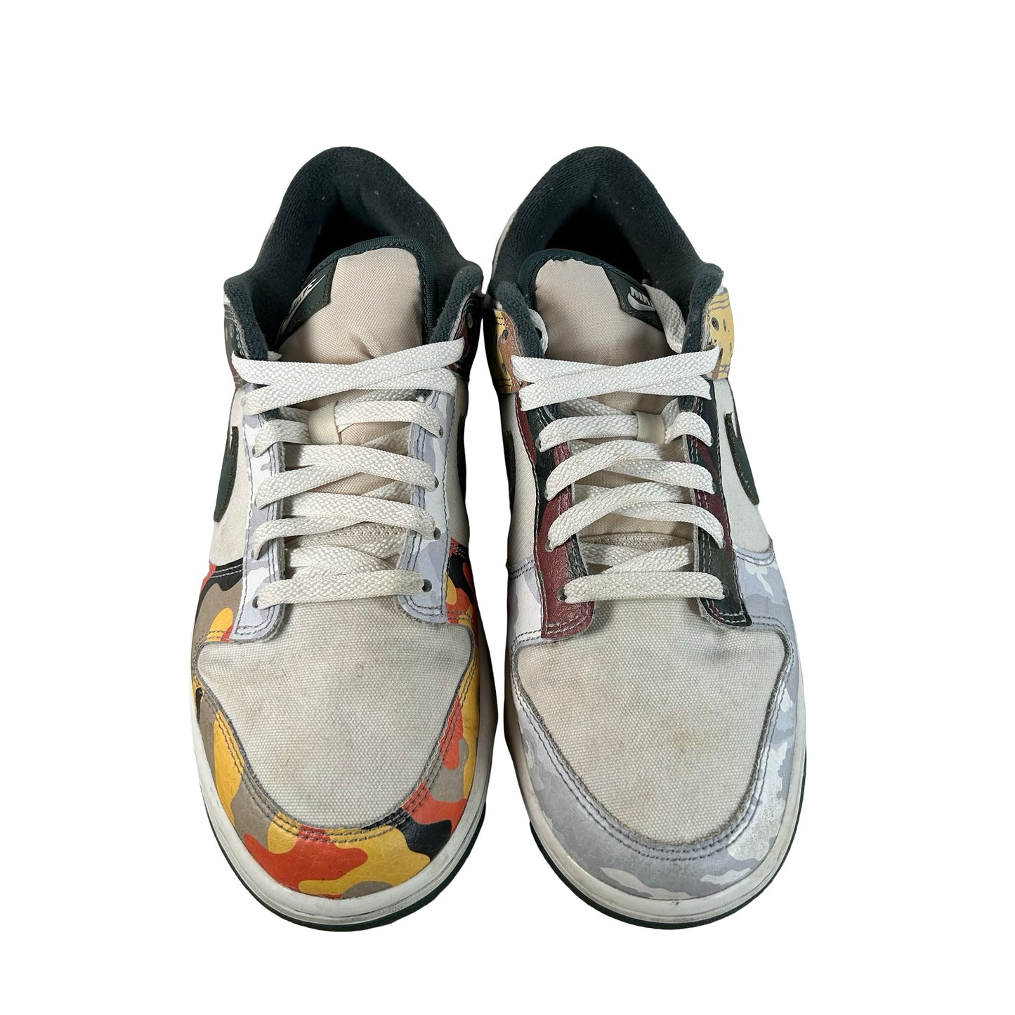 DH0957 100 Nike Dunk Low SE Sail Multi-Camo [USED] - 10.5 M (Used)