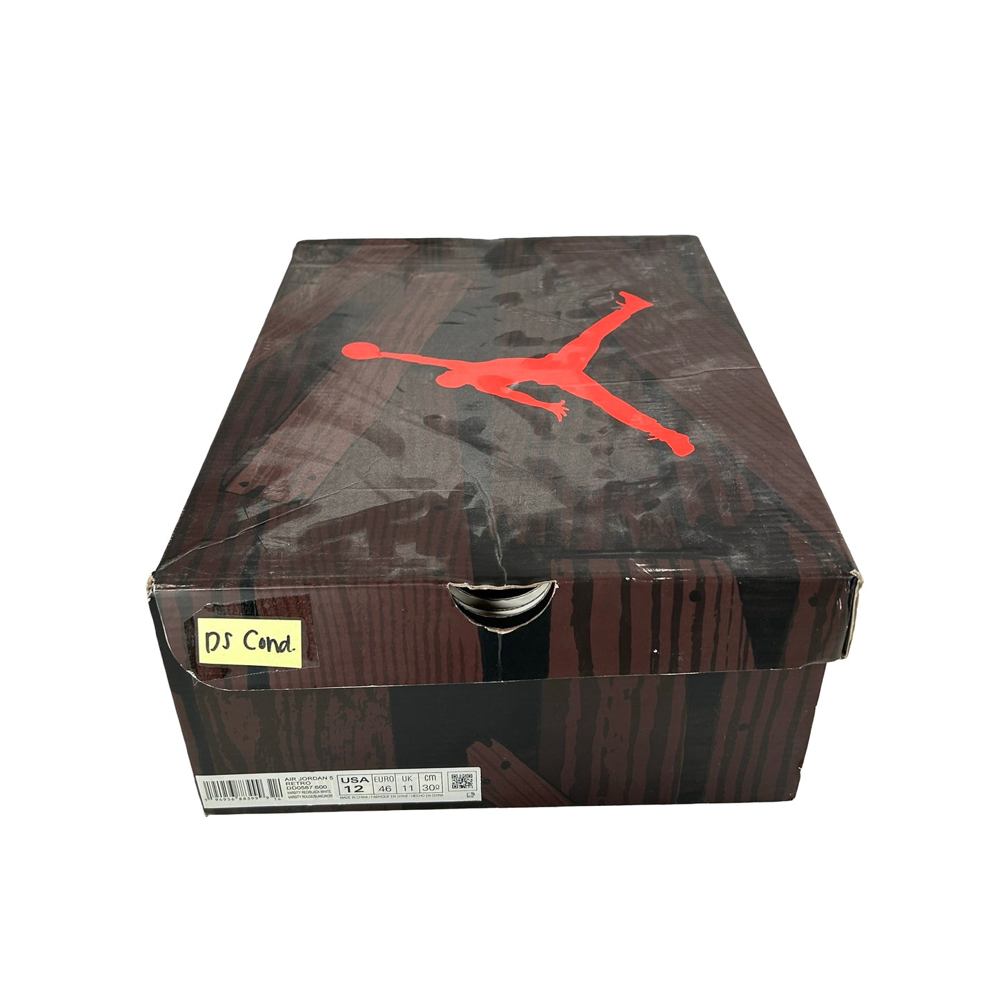 DD0587 600 Jordan 5 Raging Bull Red (2021) [CONDITIONAL] - 12 M (Slight yellowing on left sole)