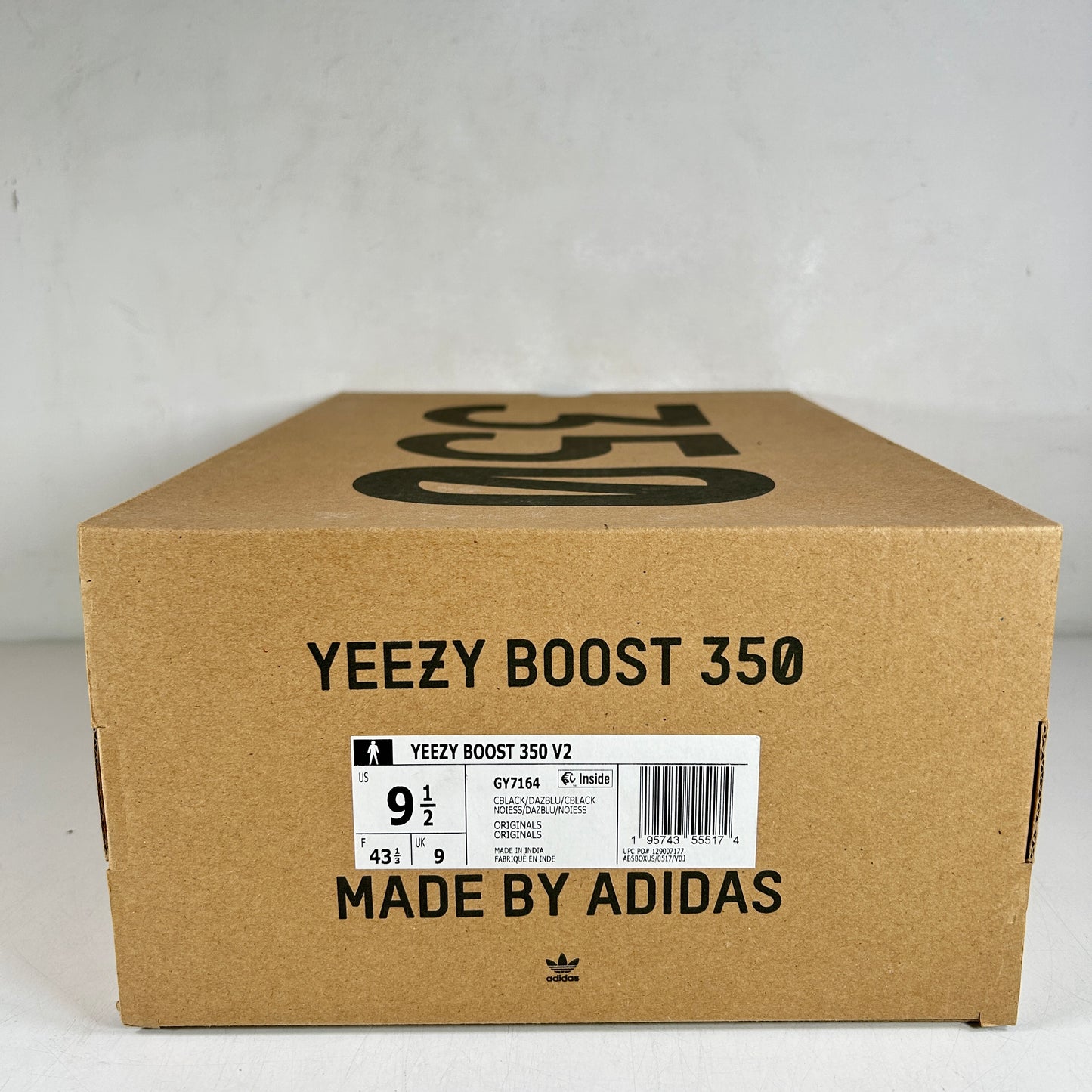 GY7164 adidas Yeezy Boost 350 V2 Dazzling Blue [USED] - 9.5 M (Used2)