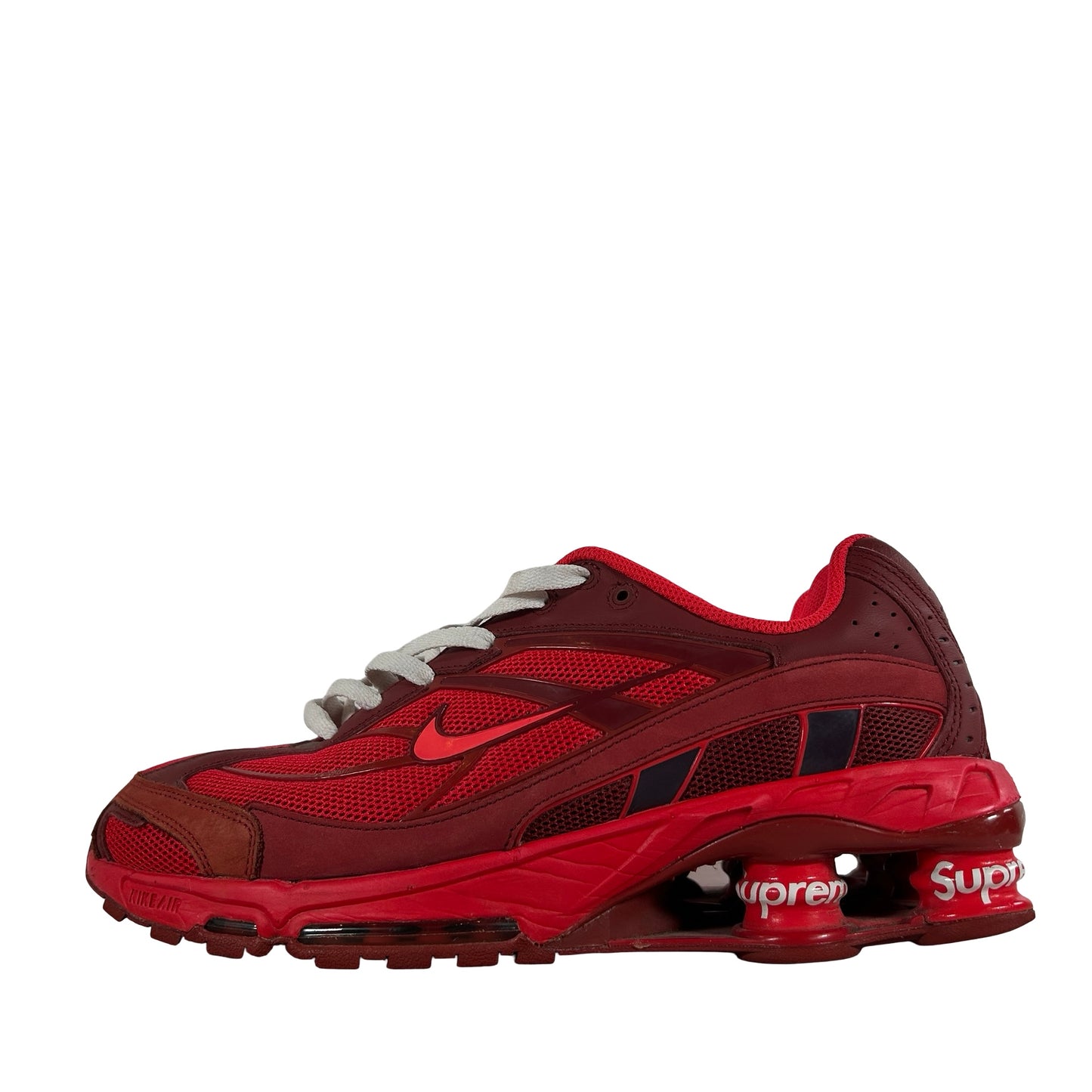 DN1615 600 Nike Shox Ride 2 SP Supreme Red [USED] - 10.5 M (Used) (No Box)