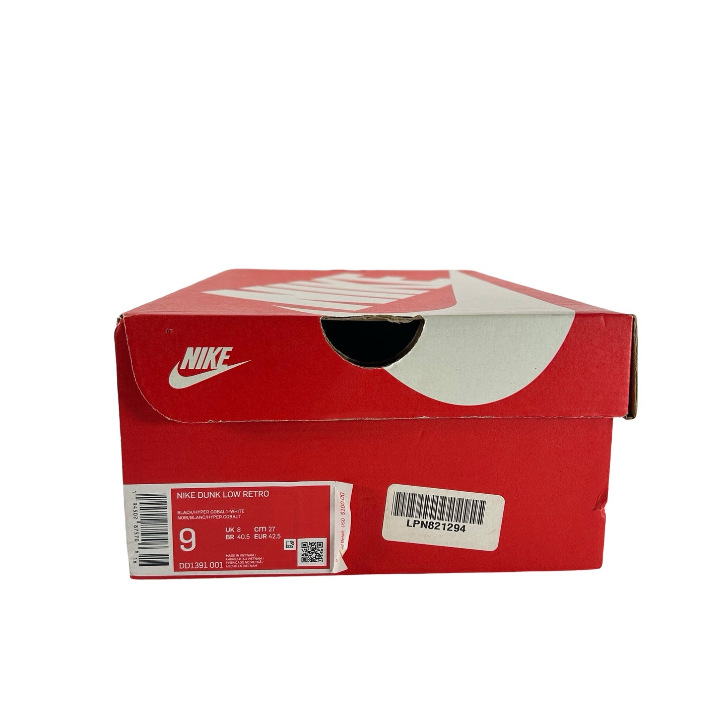 DD1391 001 Dunk bajo en cobalto