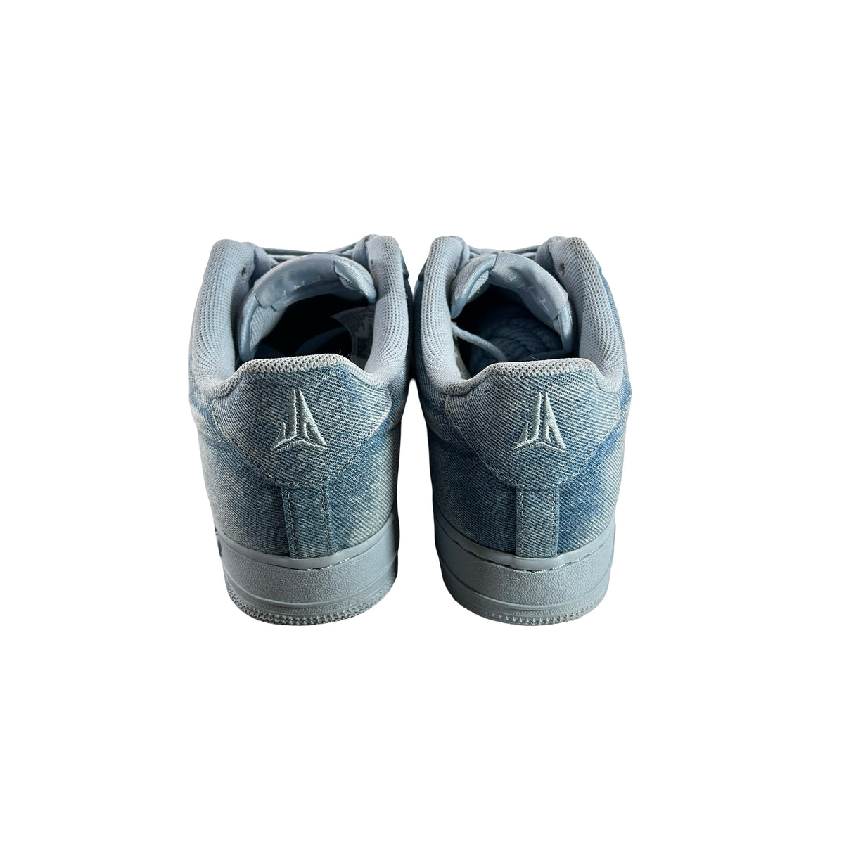 IQ9773 400 Nike Air Force 1 Low Ja Morant Denim Light Armory Blue [USED] - 9.5 M (Used)
