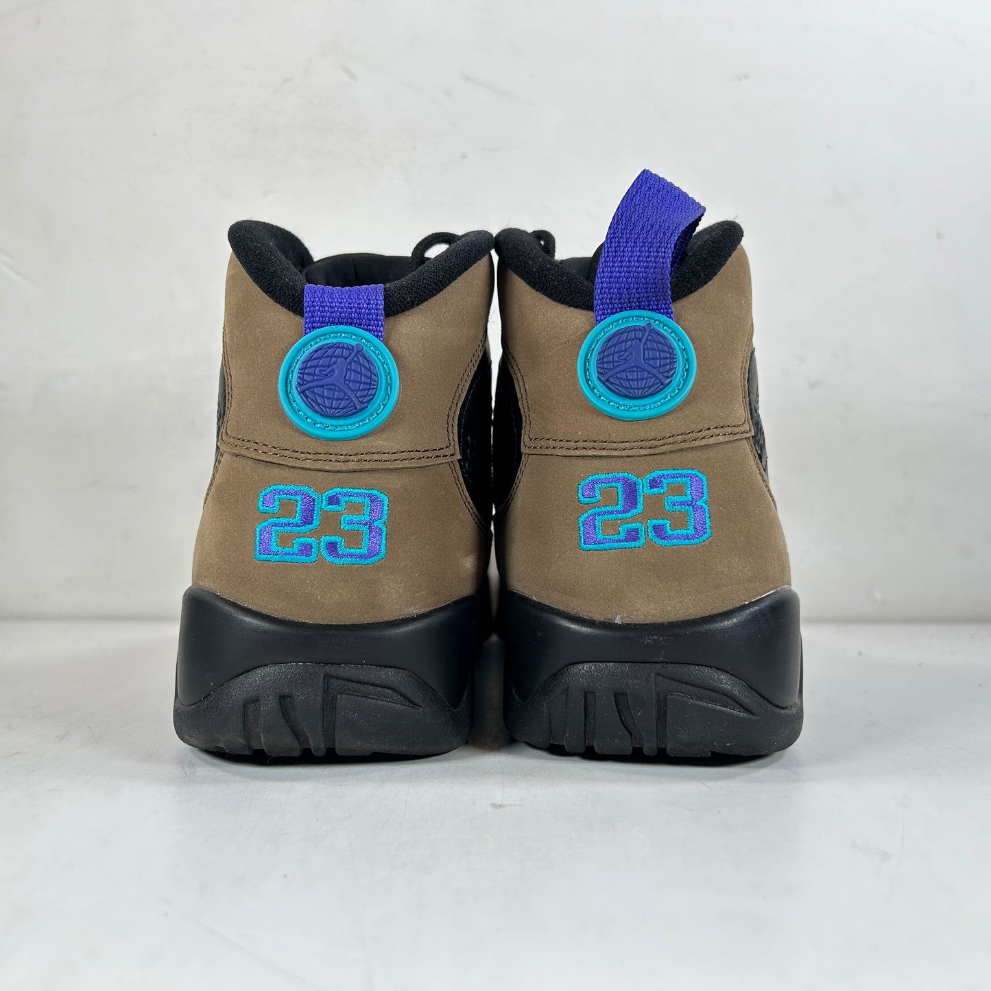 CT8019 034 Jordan 9 Retro Light Olive Concord [USED] - 8 (Used)