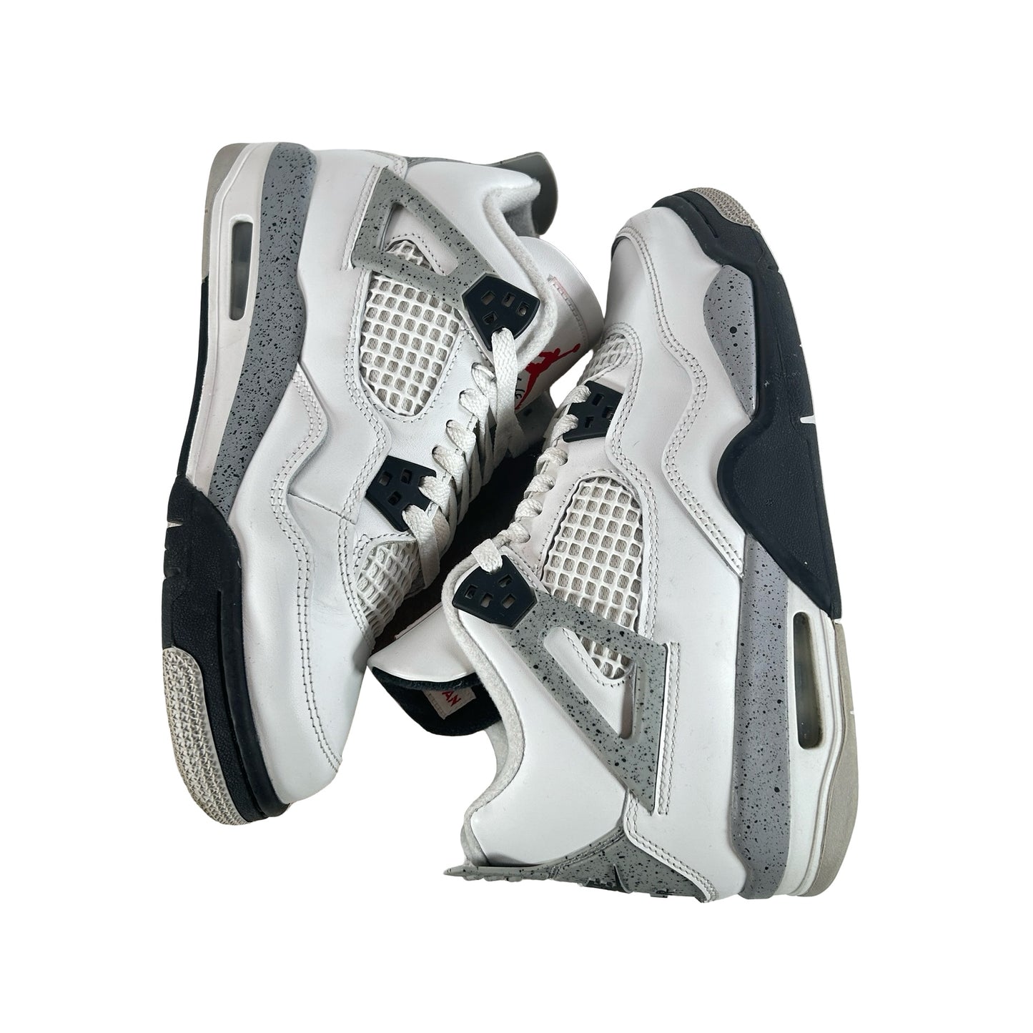 IB4171 100 Jordan 4 Retro White Cement (2025) (GS) [USED] - 6.5 Y (Used2)
